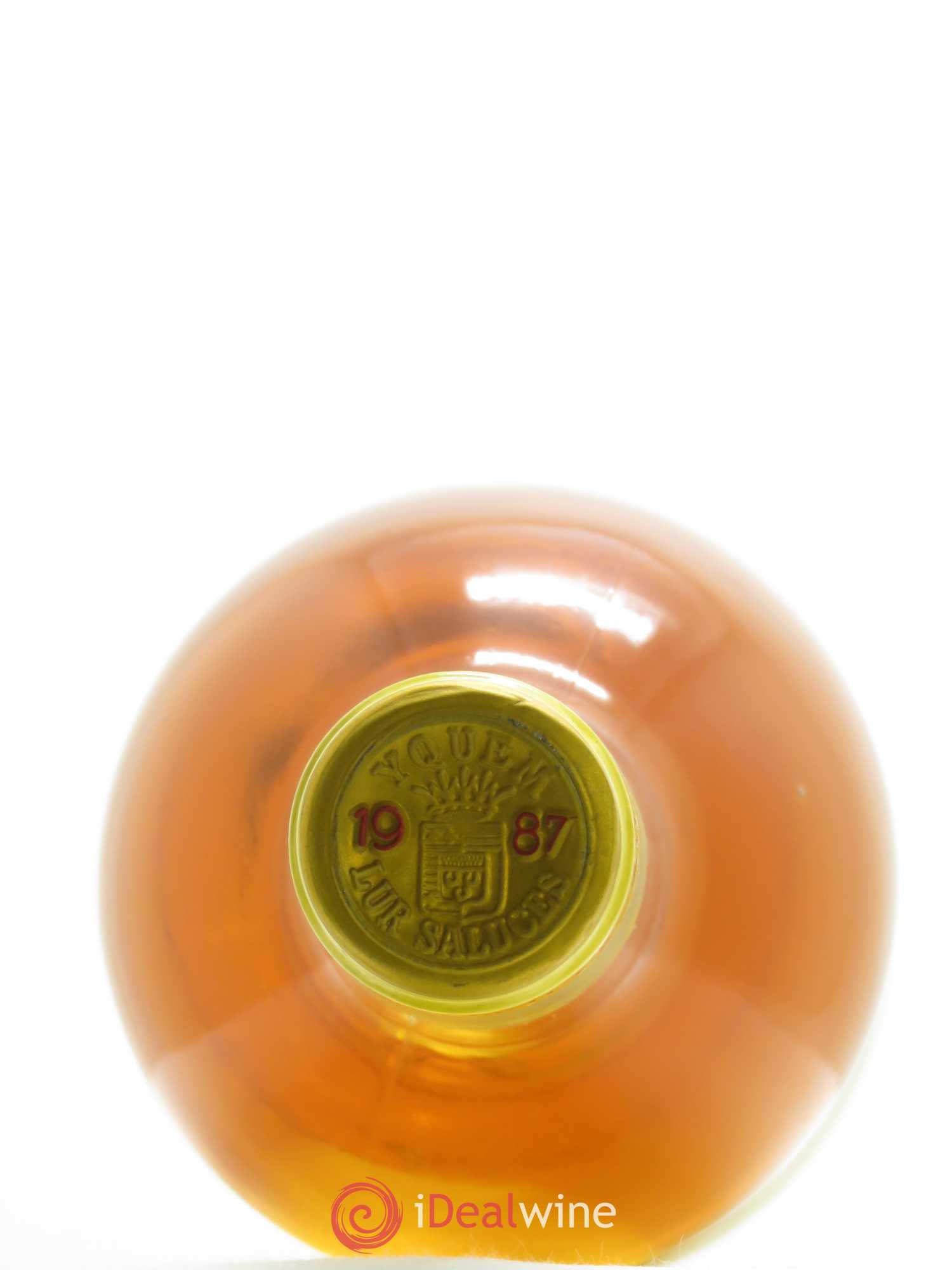Château d' Yquem 1er Cru Classé Supérieur 1987 - Lotto di 3 bottiglie - 1