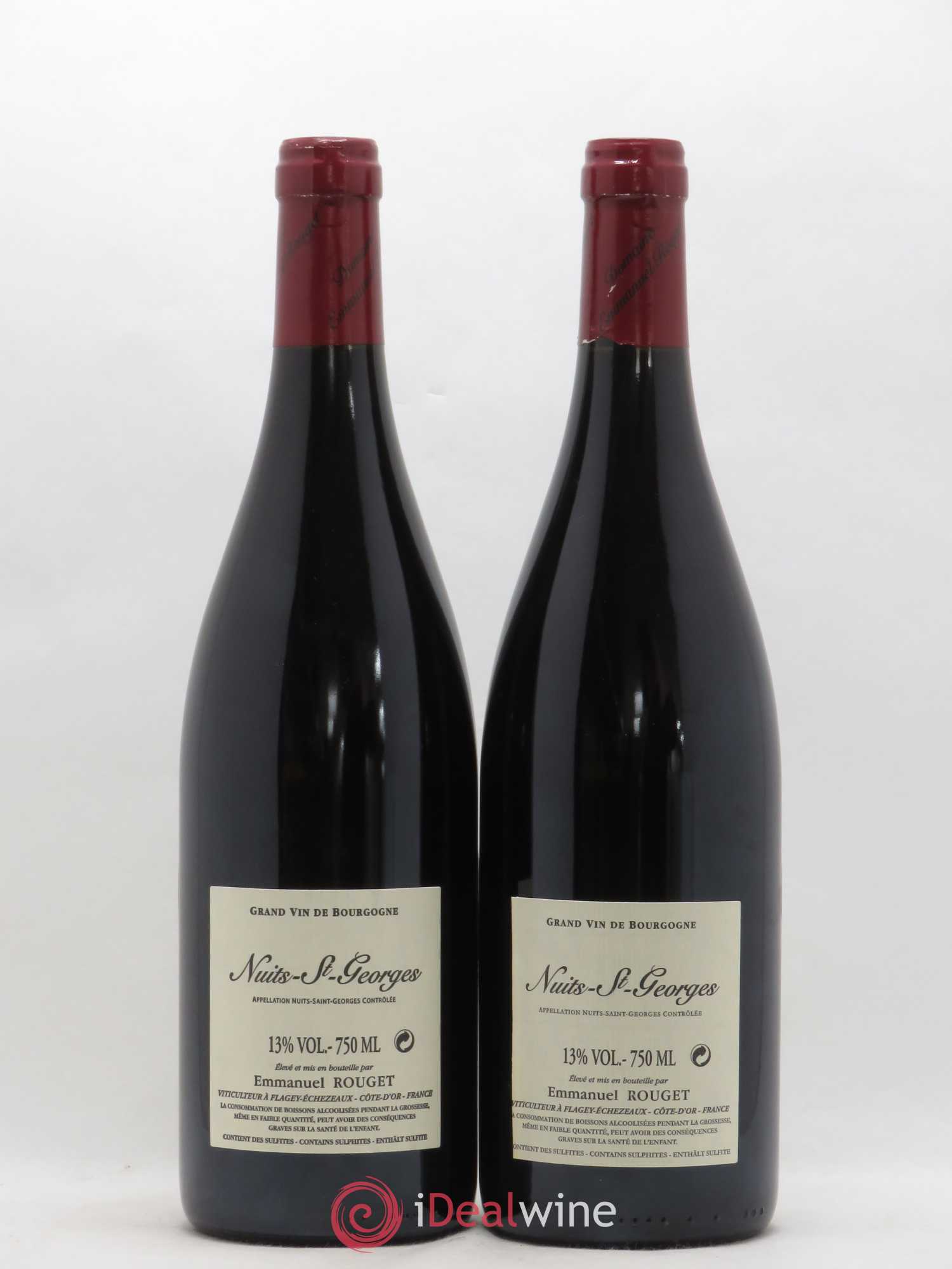 Nuits-Saint-Georges Emmanuel Rouget 2014 - Lot de 2 bouteilles - 1