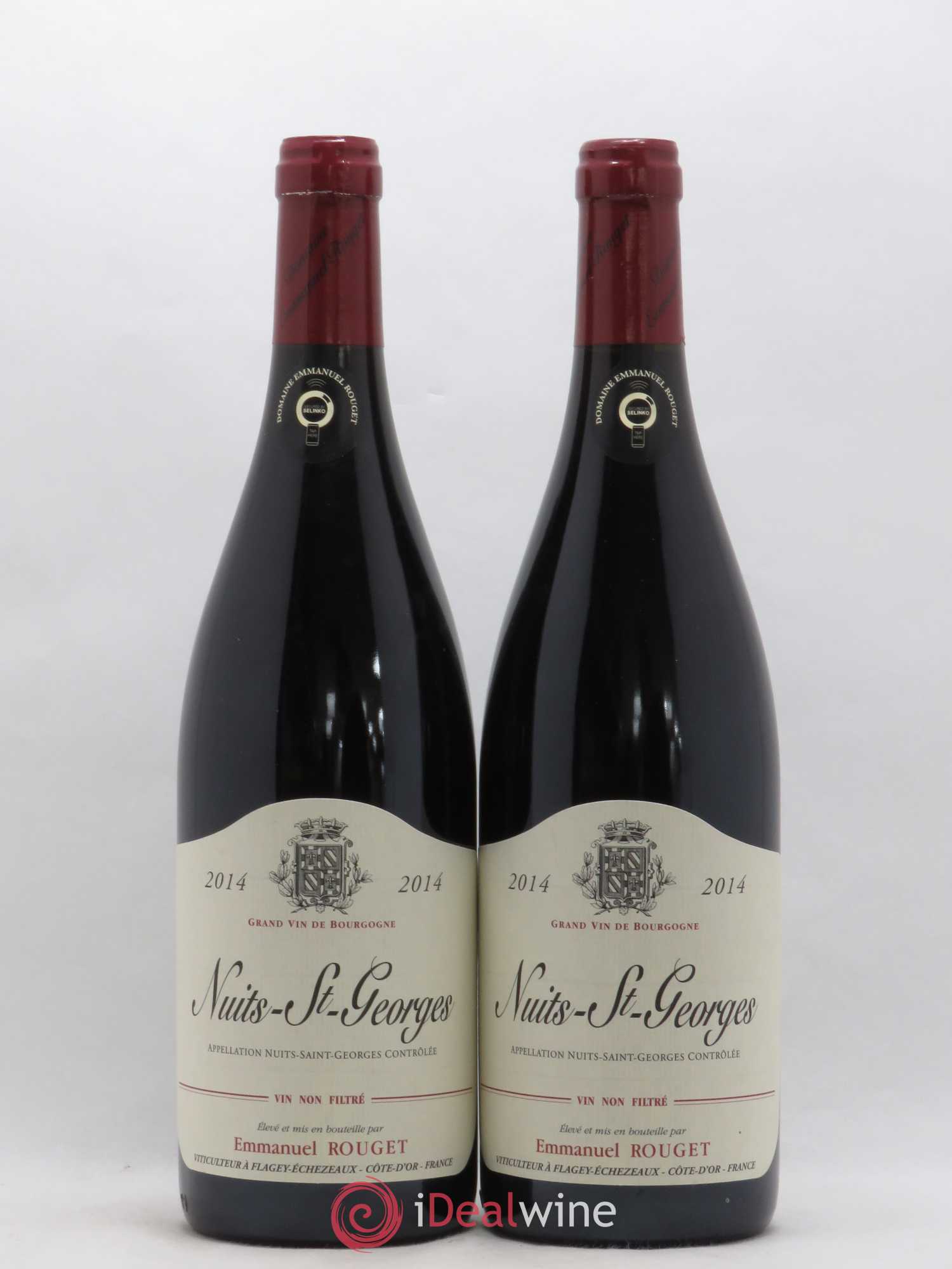 Nuits-Saint-Georges Emmanuel Rouget 2014 - Lot de 2 bouteilles - 0