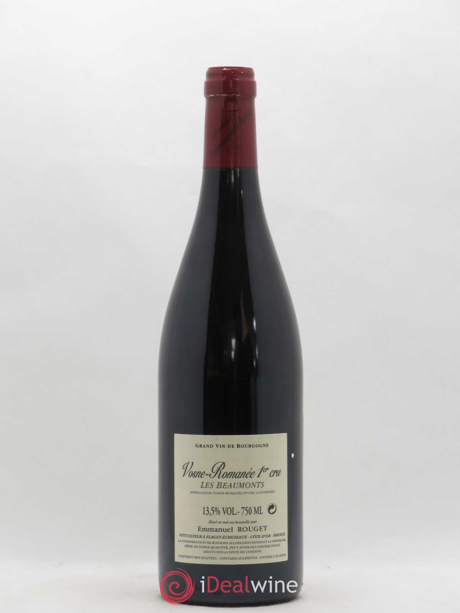 Vosne-Romanée 1er Cru Les Beaumonts Emmanuel Rouget 2014 - Lot de 1 bouteille - 1