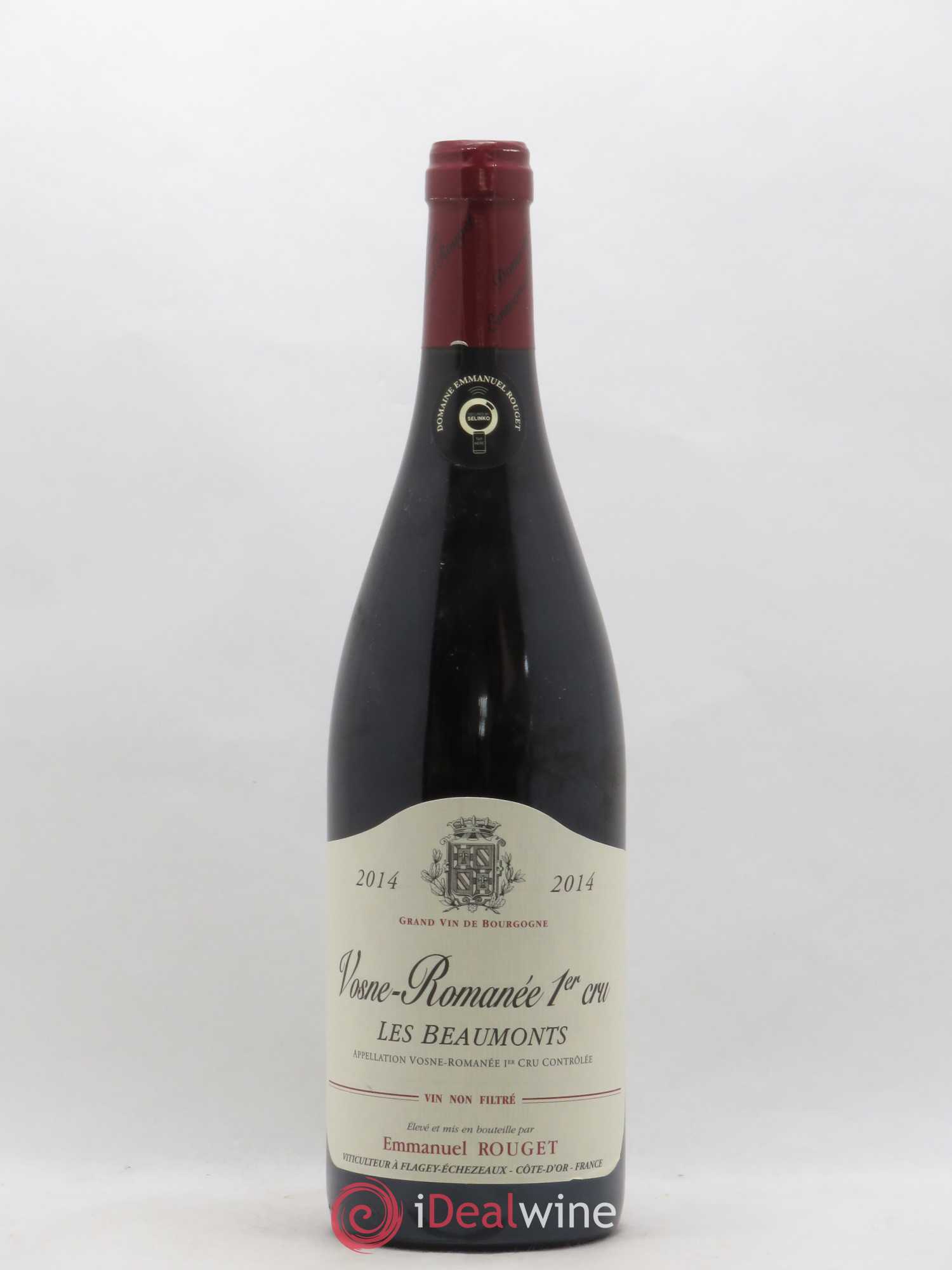 Vosne-Romanée 1er Cru Les Beaumonts Emmanuel Rouget 2014 - Lot de 1 bouteille - 0