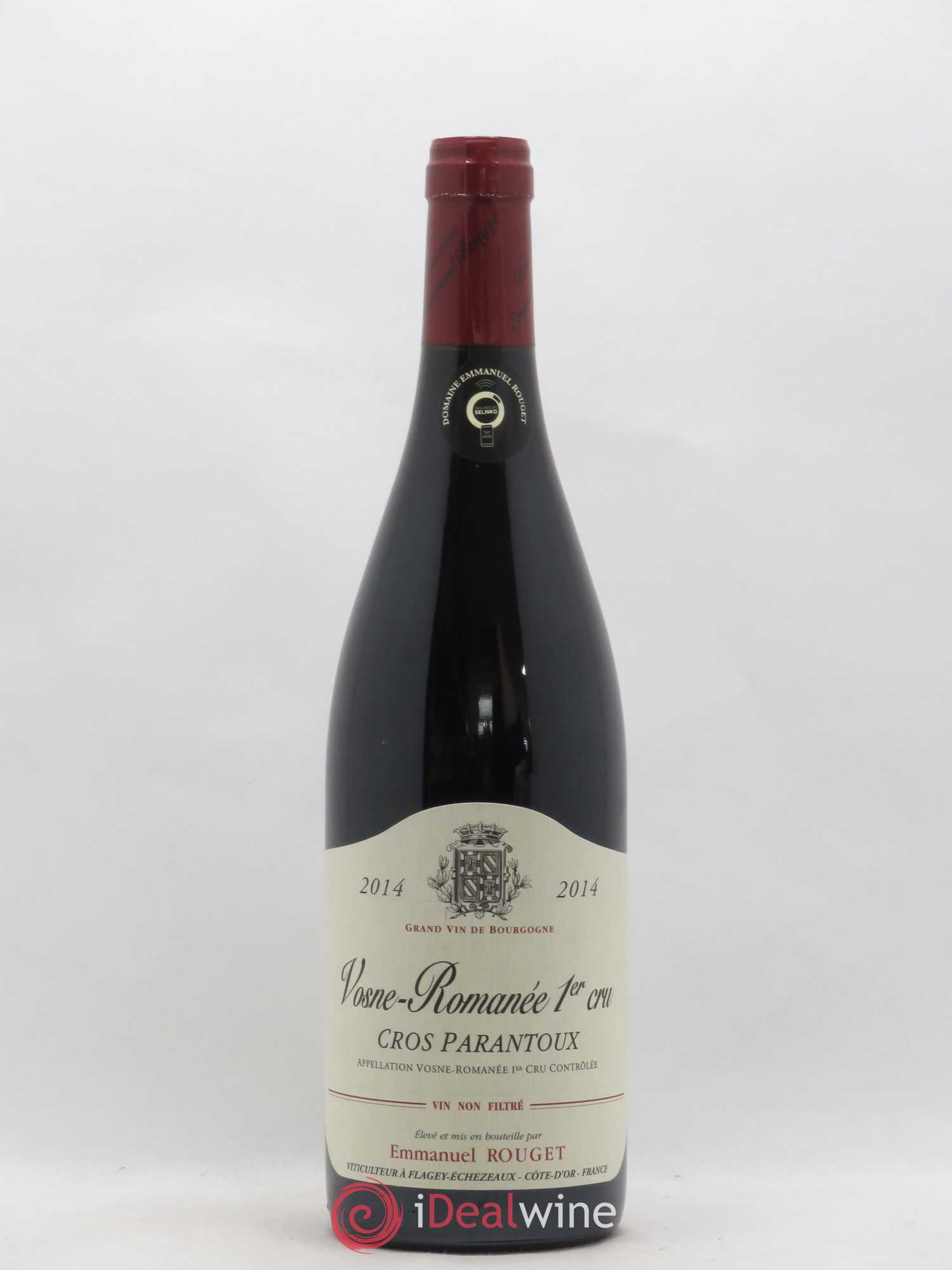 Vosne-Romanée 1er Cru Cros Parantoux Emmanuel Rouget 2014 - Lot de 1 bouteille - 0