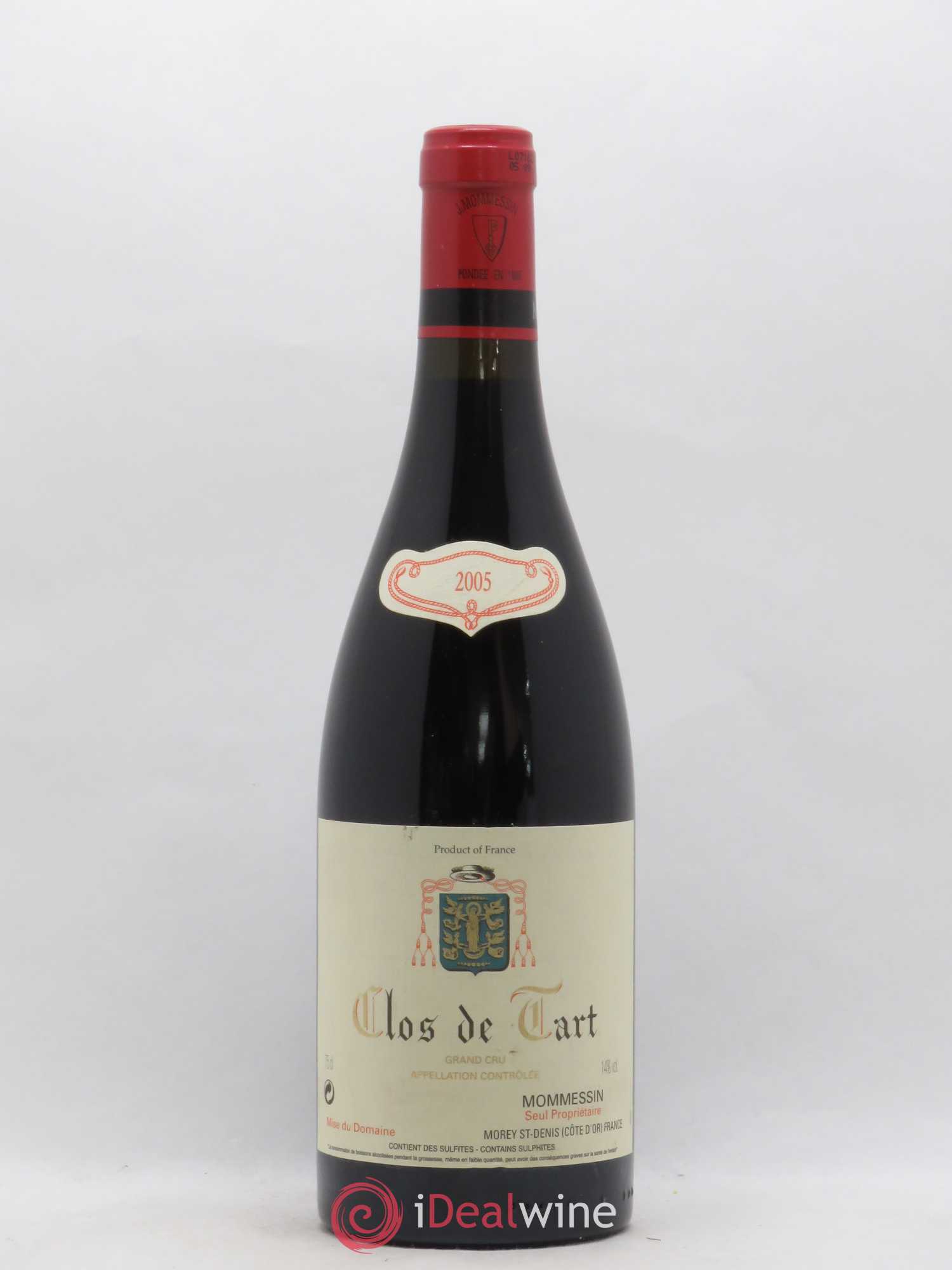 Clos de Tart Grand Cru Clos de Tart 2005 - Lot de 1 bouteille - 0