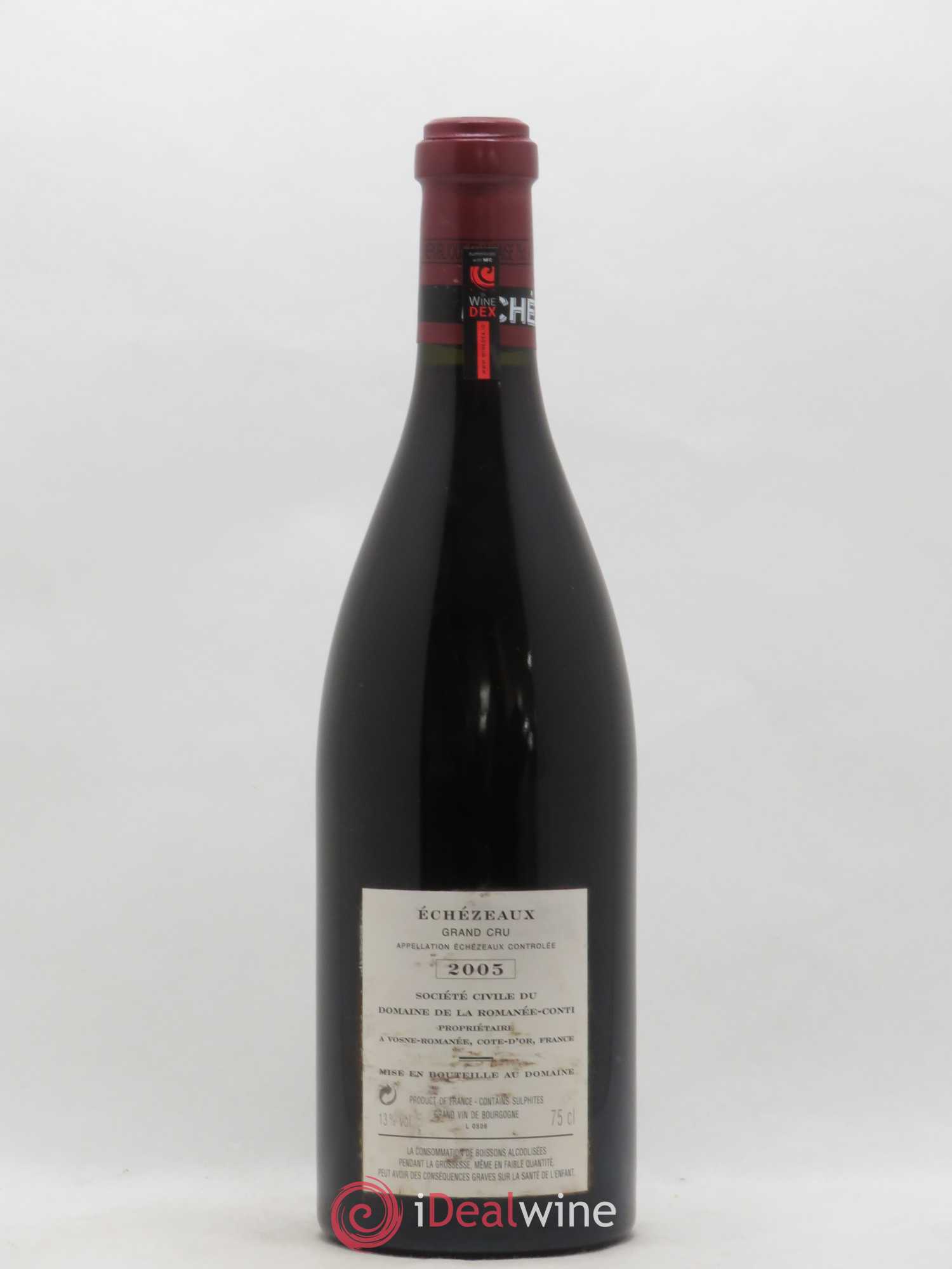 Echezeaux Grand Cru Domaine de la Romanée-Conti 2005 - Lot de 1 bouteille - 1