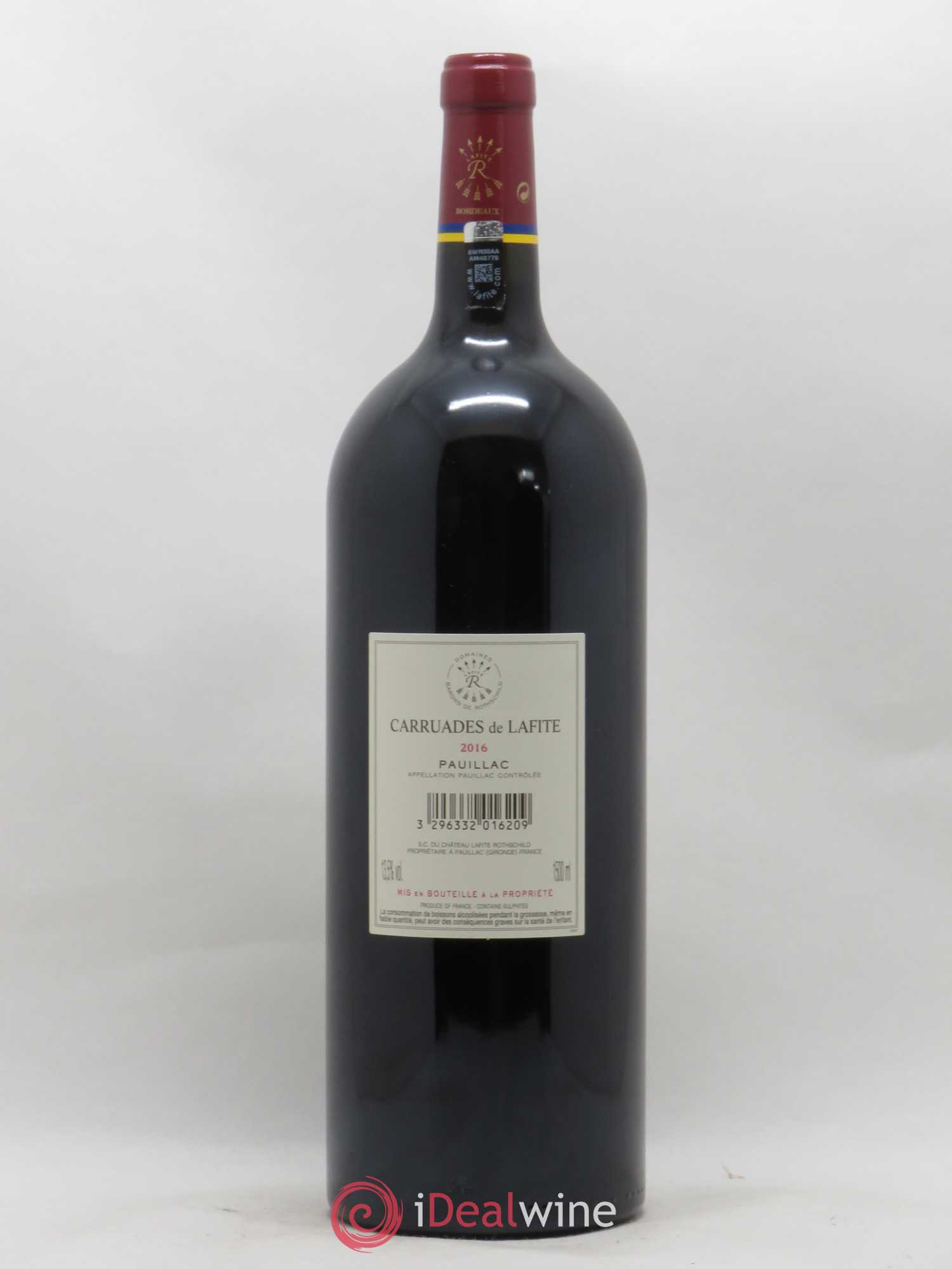 Carruades de Lafite Rothschild Second Vin 2016 - Lot de 1 magnum - 1