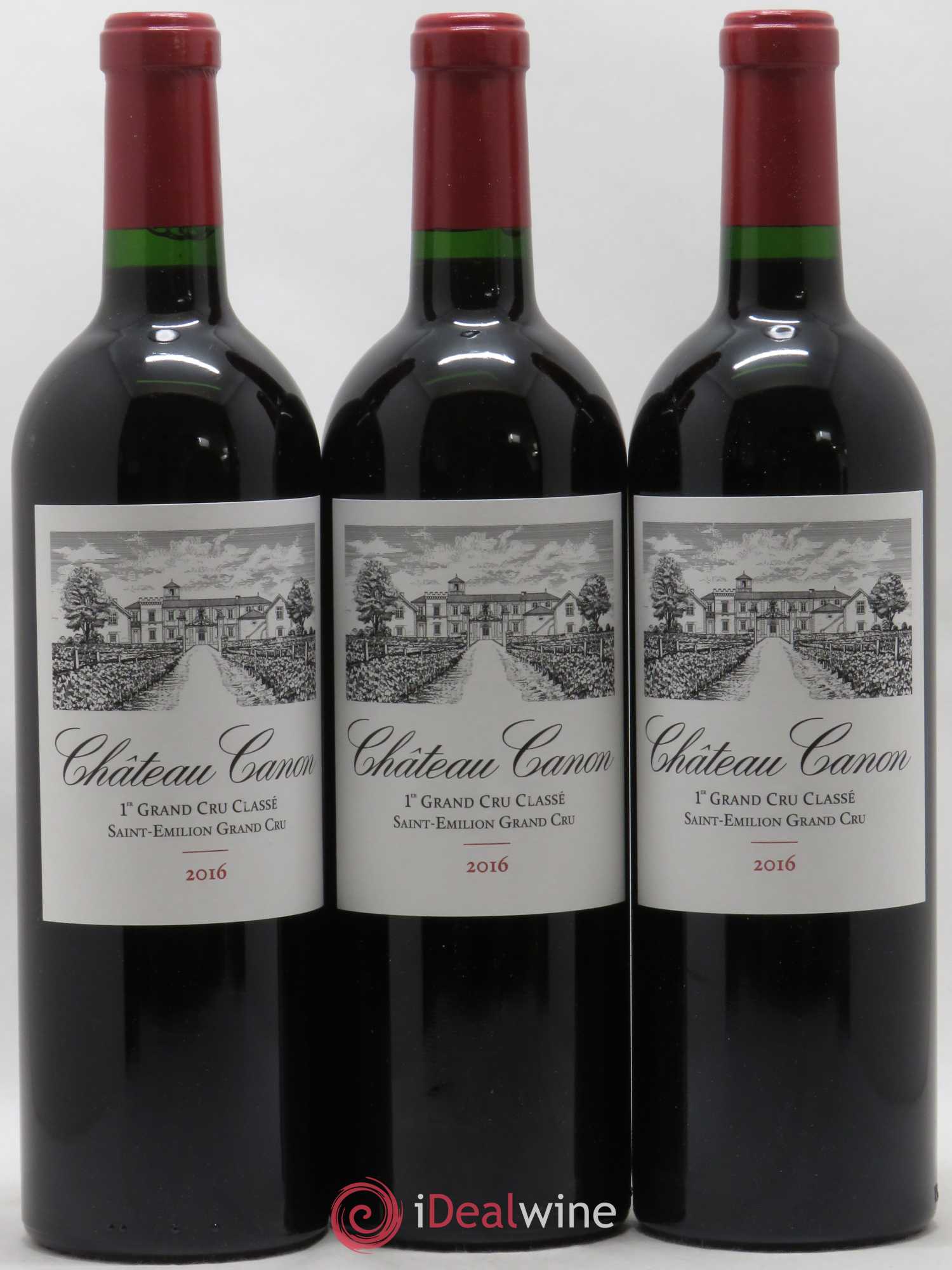 Château Canon 1er Grand Cru Classé B 2016 - Lot de 6 bouteilles - 1