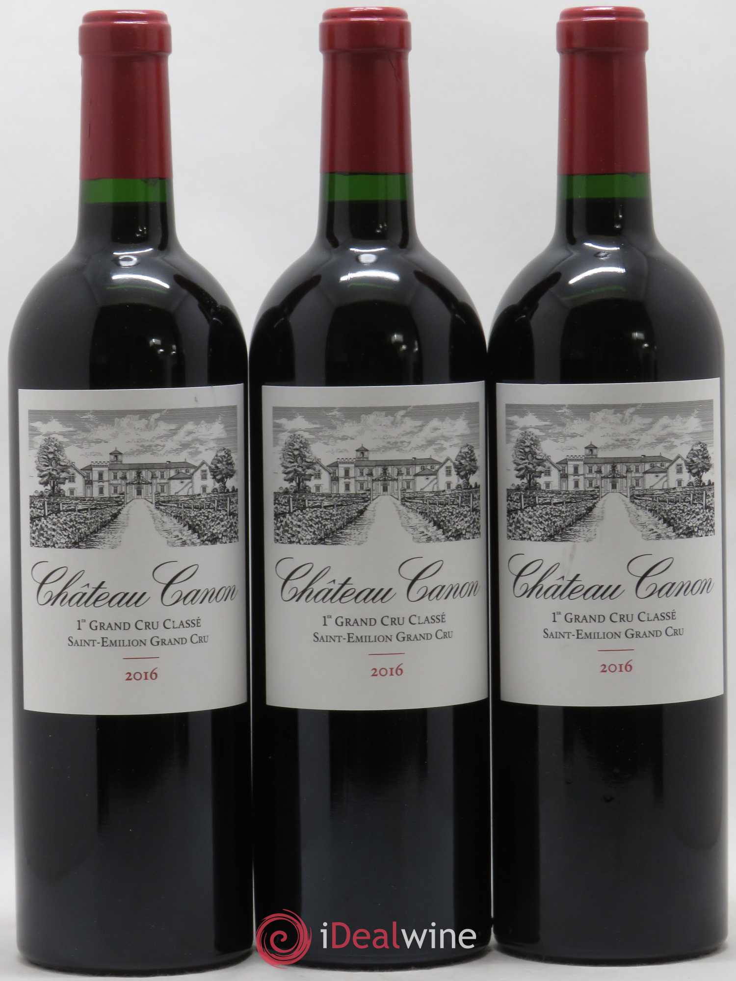 Château Canon 1er Grand Cru Classé B 2016 - Lot de 6 bouteilles - 2