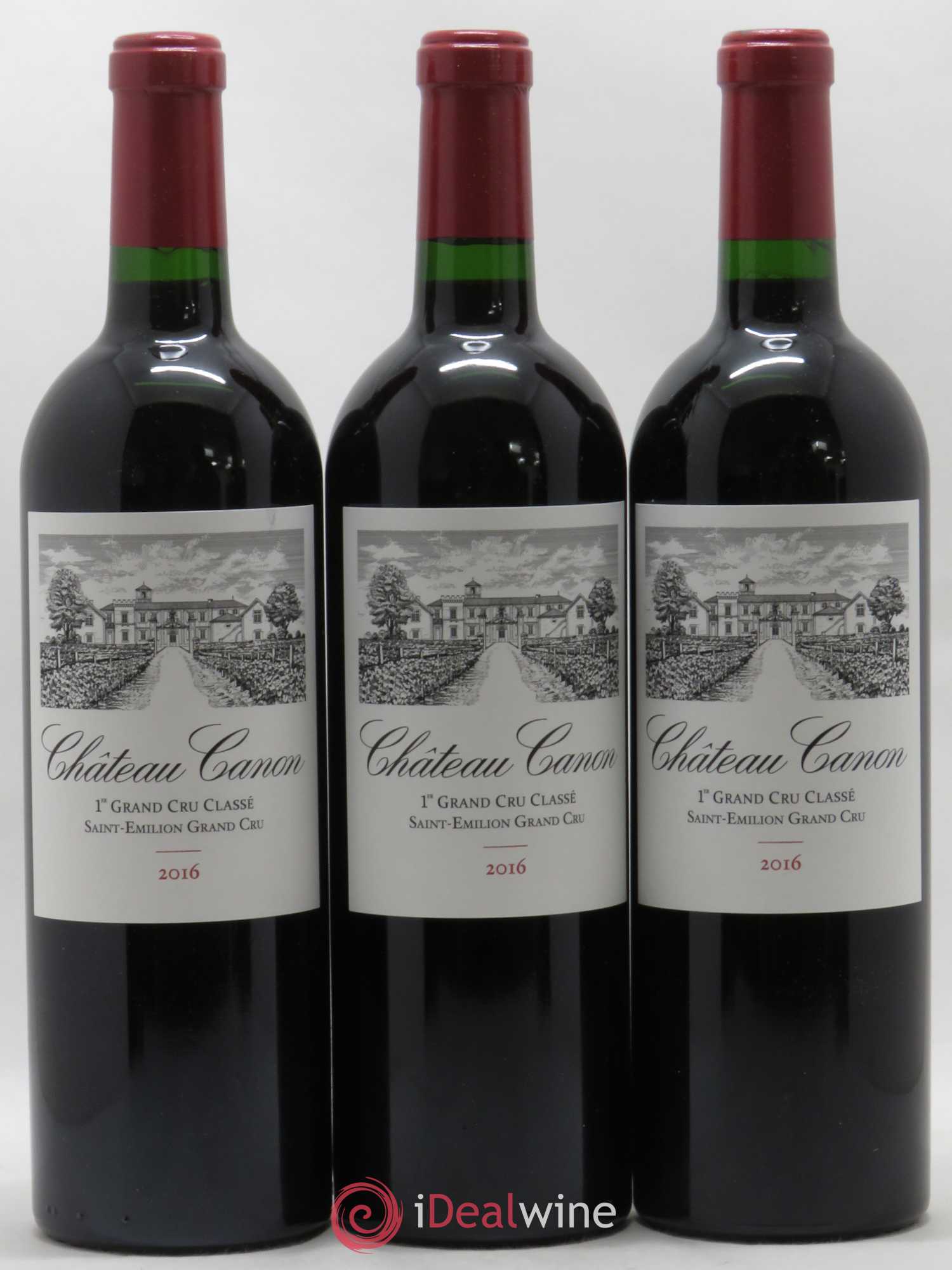 Château Canon 1er Grand Cru Classé B 2016 - Lot de 6 bouteilles - 2