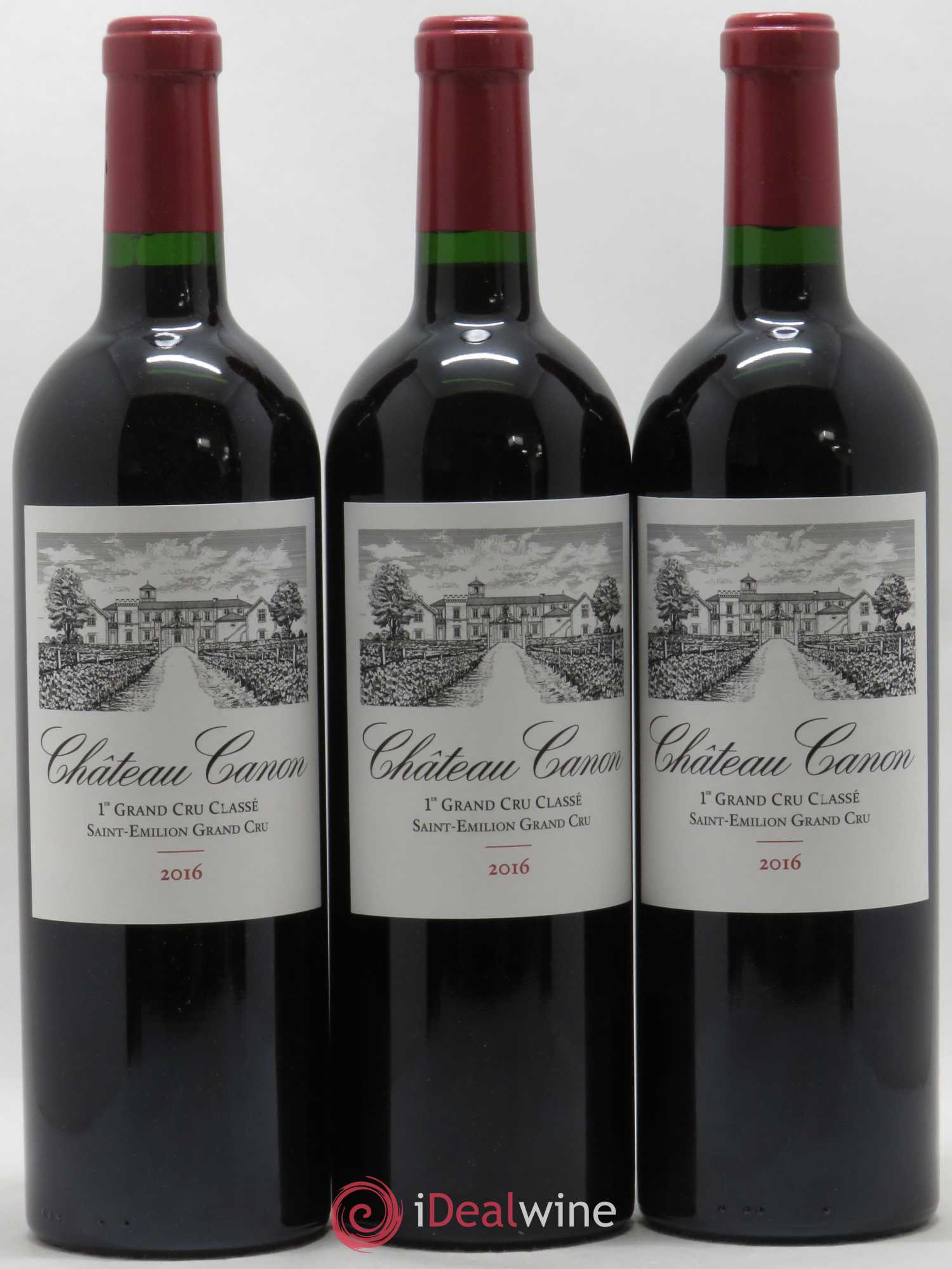 Château Canon 1er Grand Cru Classé B 2016 - Lot de 6 bouteilles - 2