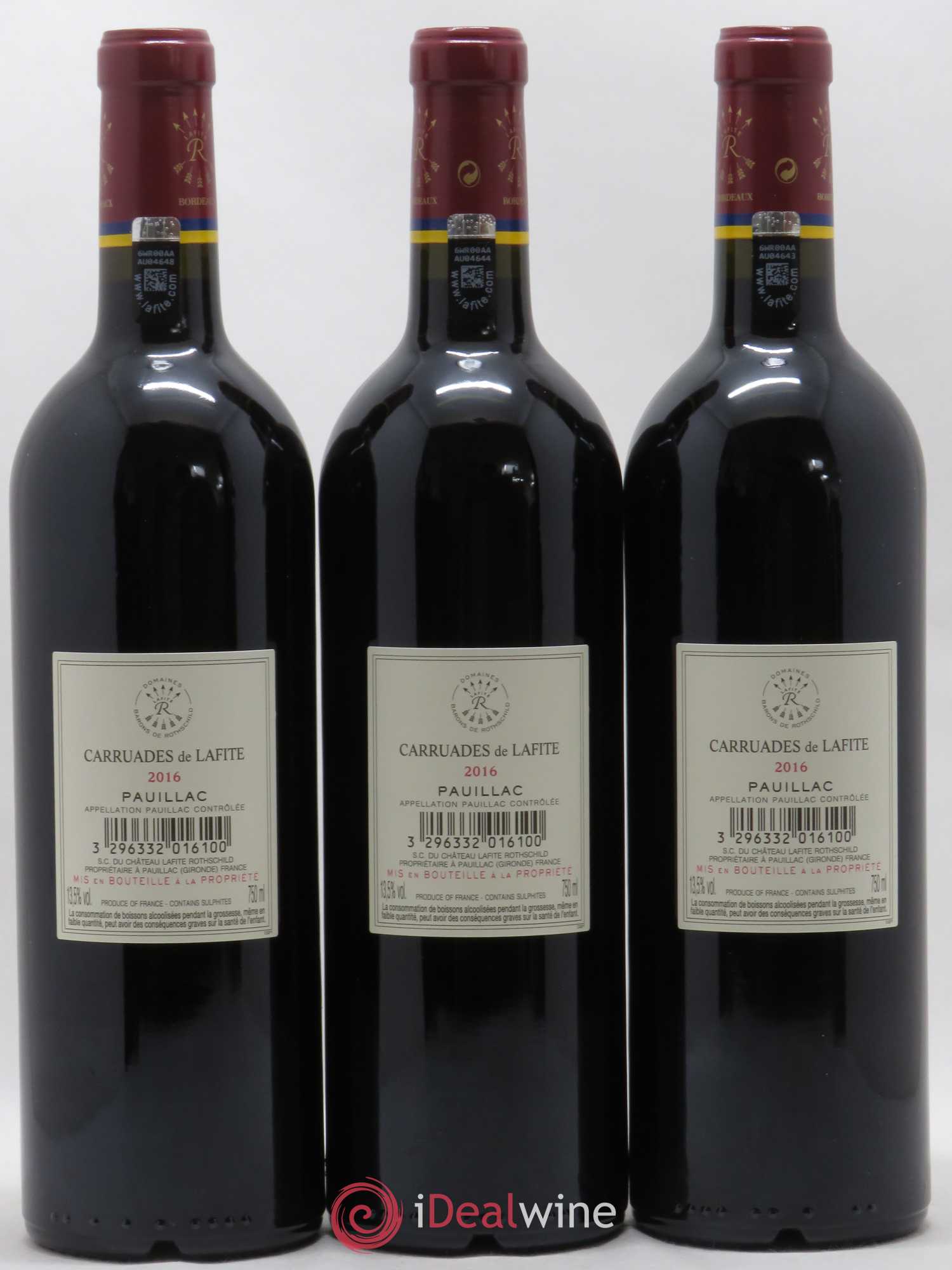 Carruades de Lafite Rothschild Second Vin 2016 - Lot of 6 bottles - 4