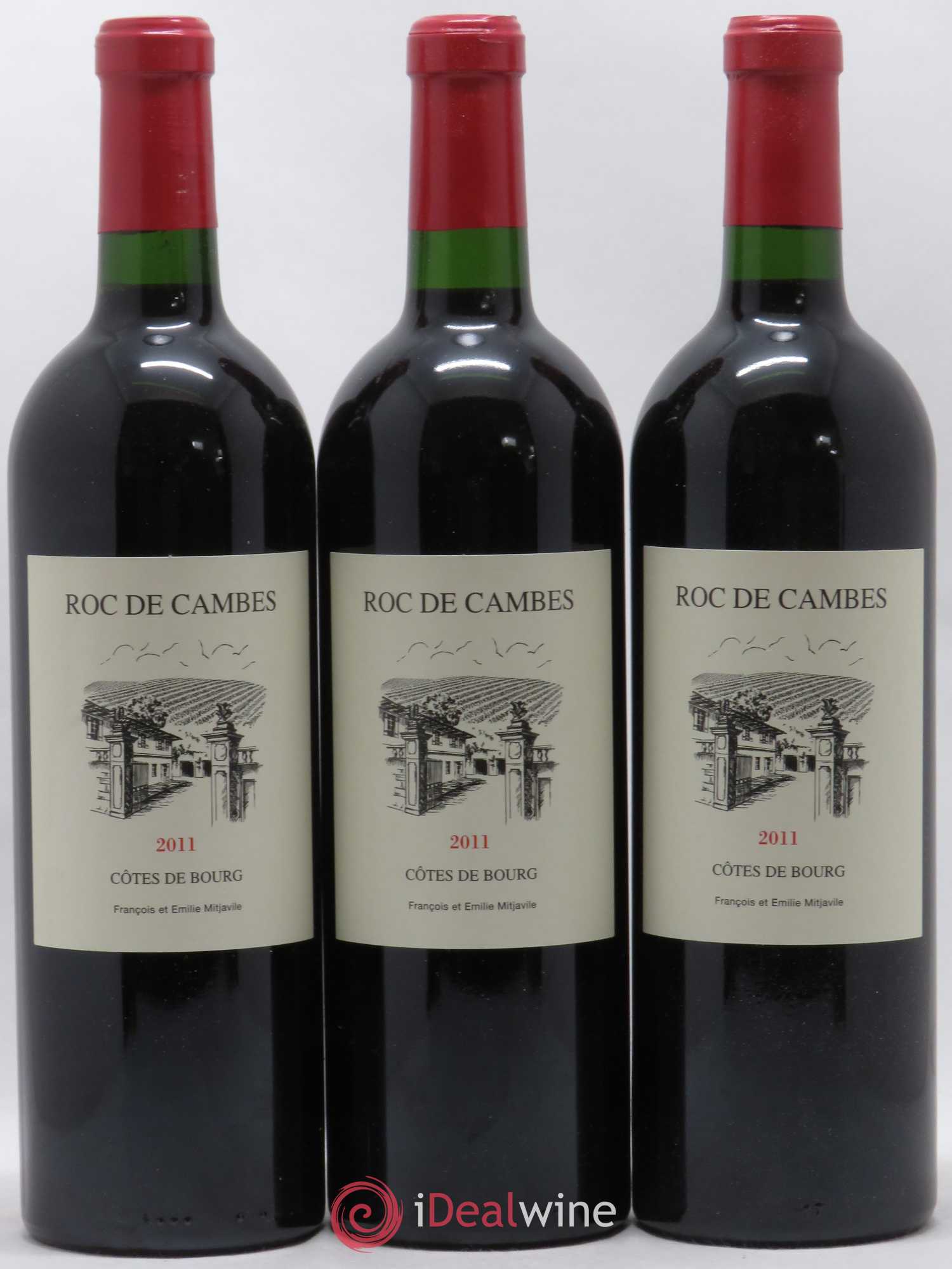 Roc de Cambes 2011 - Posten von 6 Flaschen - 1