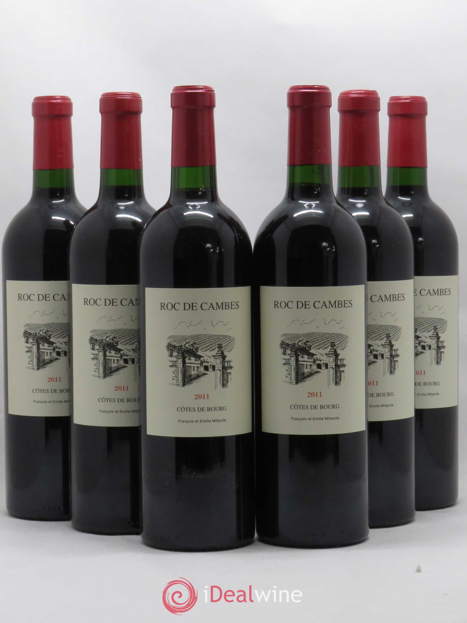 Roc de Cambes 2011 - Posten von 6 Flaschen - 0