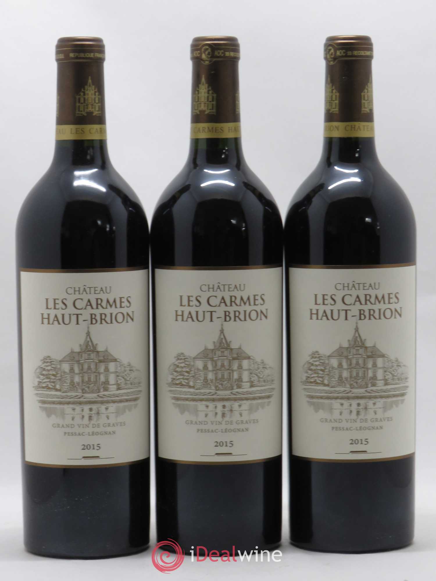 Château Les Carmes Haut-Brion 2015 - Lot de 6 bouteilles - 2