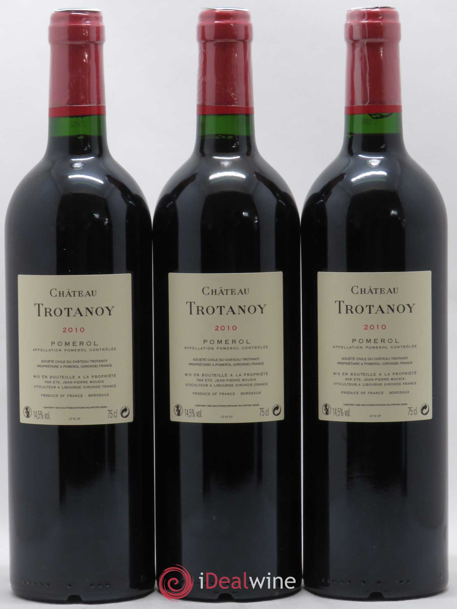 Château Trotanoy 2010 - Lot de 6 bouteilles - 2