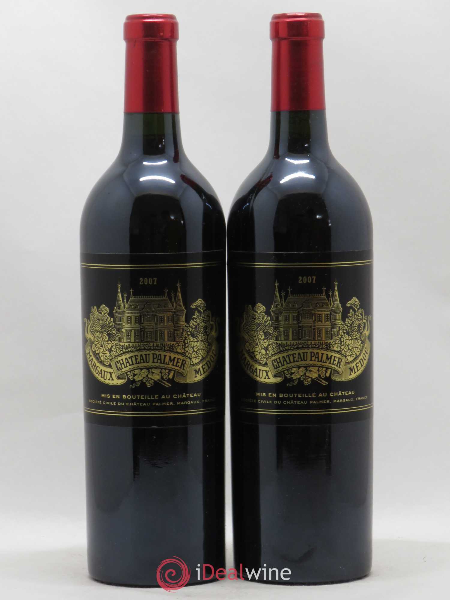 Château Palmer 3ème Grand Cru Classé 2007 - Lot de 2 bouteilles - 0