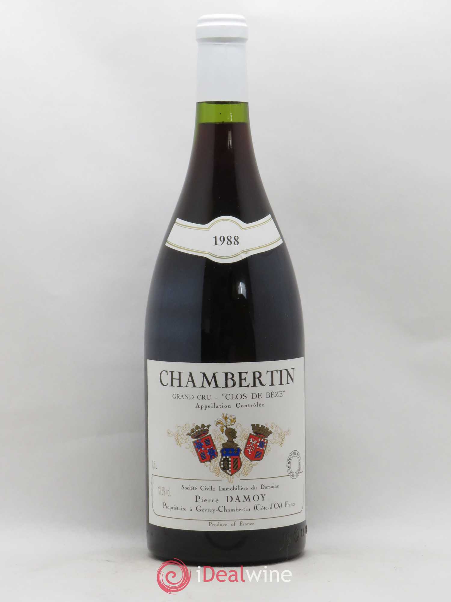 Chambertin Clos de Bèze Grand Cru Pierre Damoy 1988 - Lot de 1 magnum - 0