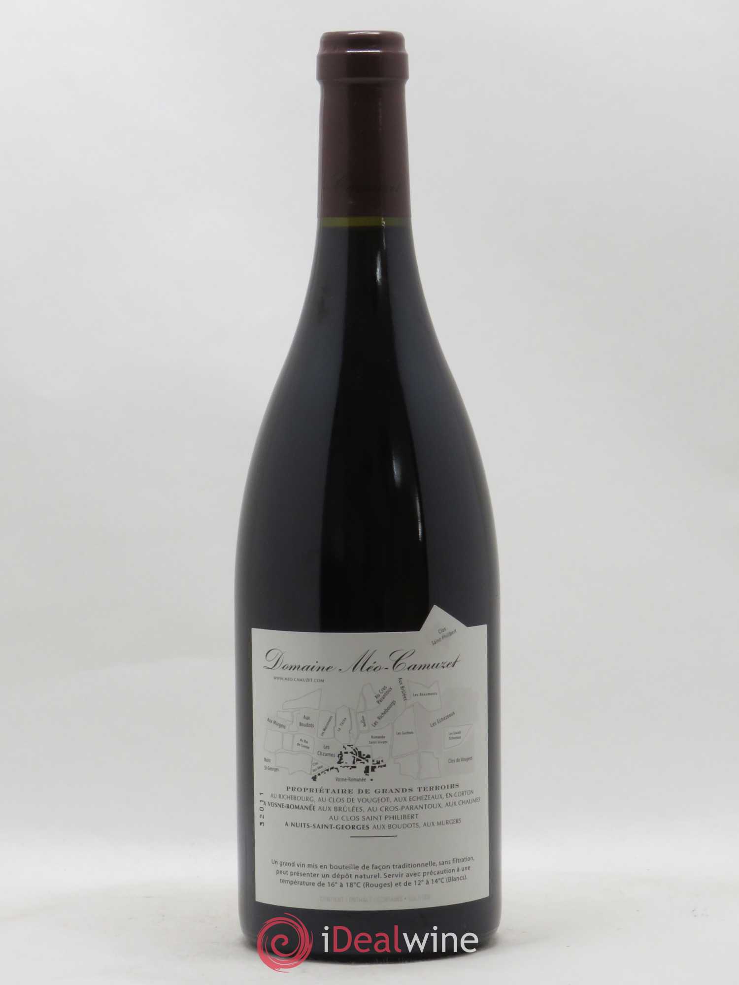 Vosne-Romanée 1er Cru Les Chaumes Méo-Camuzet (Domaine) 2005 - Lot de 1 bouteille - 1