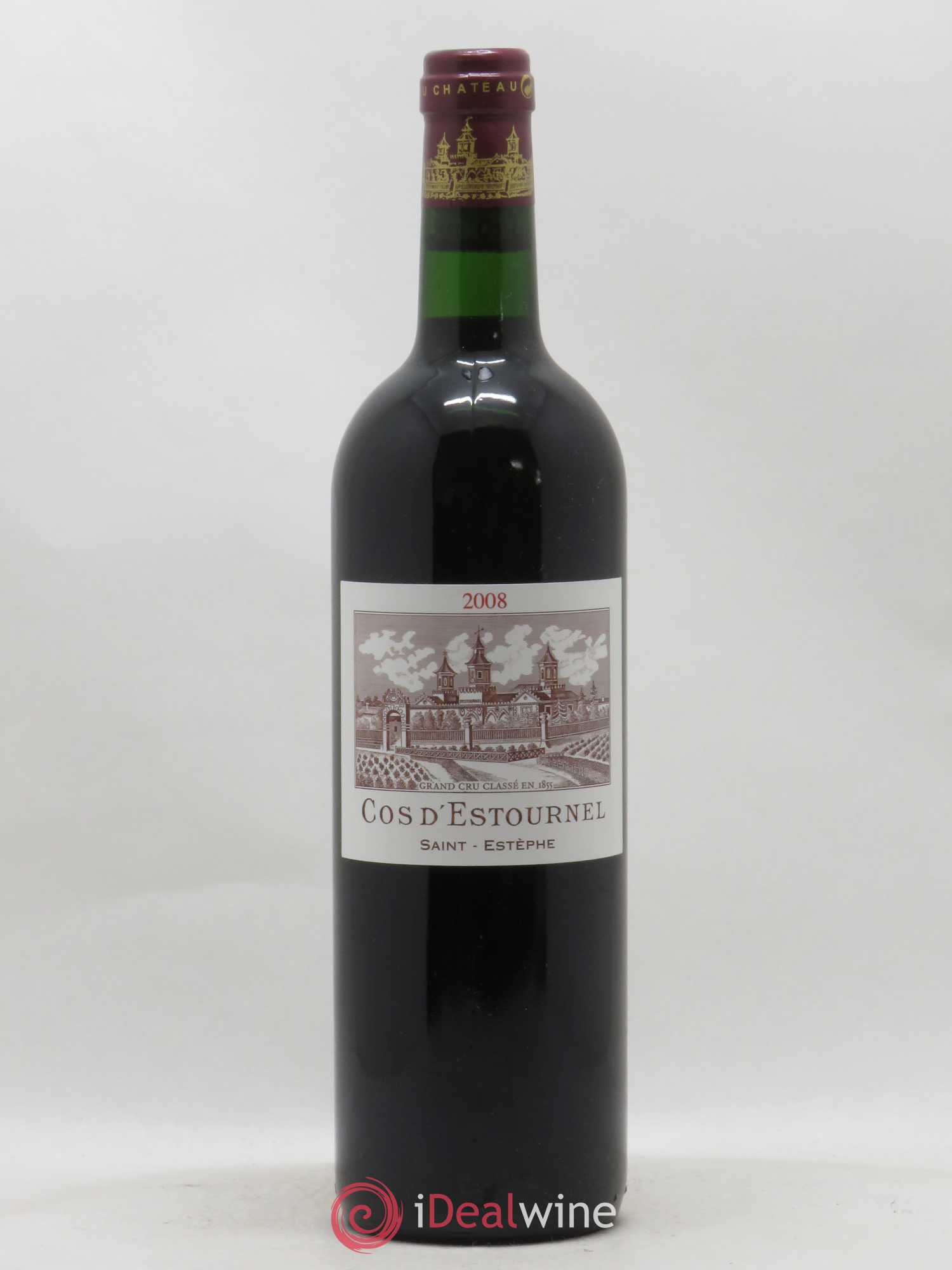 Cos d'Estournel 2ème Grand Cru Classé 2008 - Lot de 1 bouteille - 0