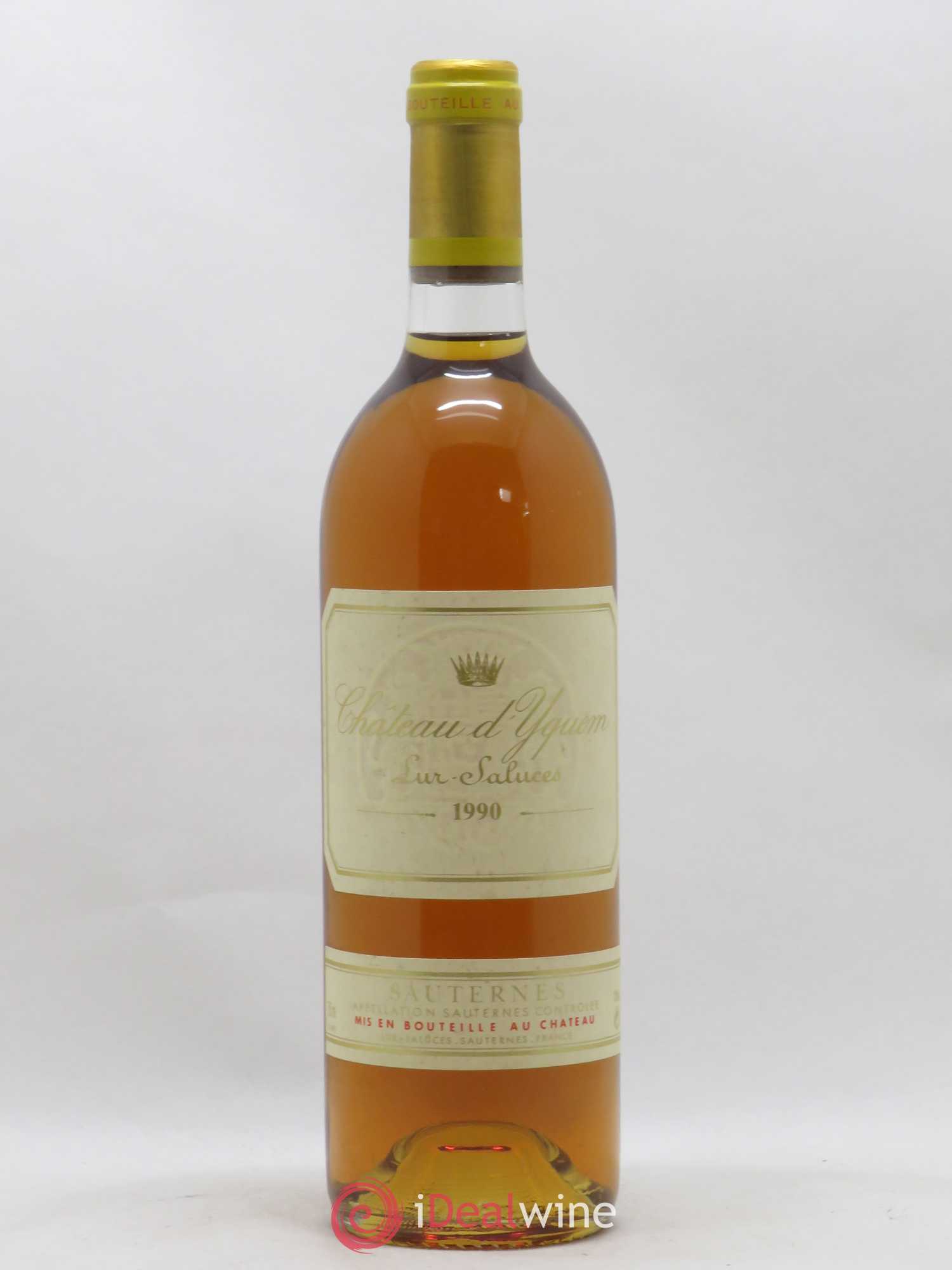 Château d' Yquem 1er Cru Classé Supérieur 1990 - Lotto di 1 bottiglia - 0