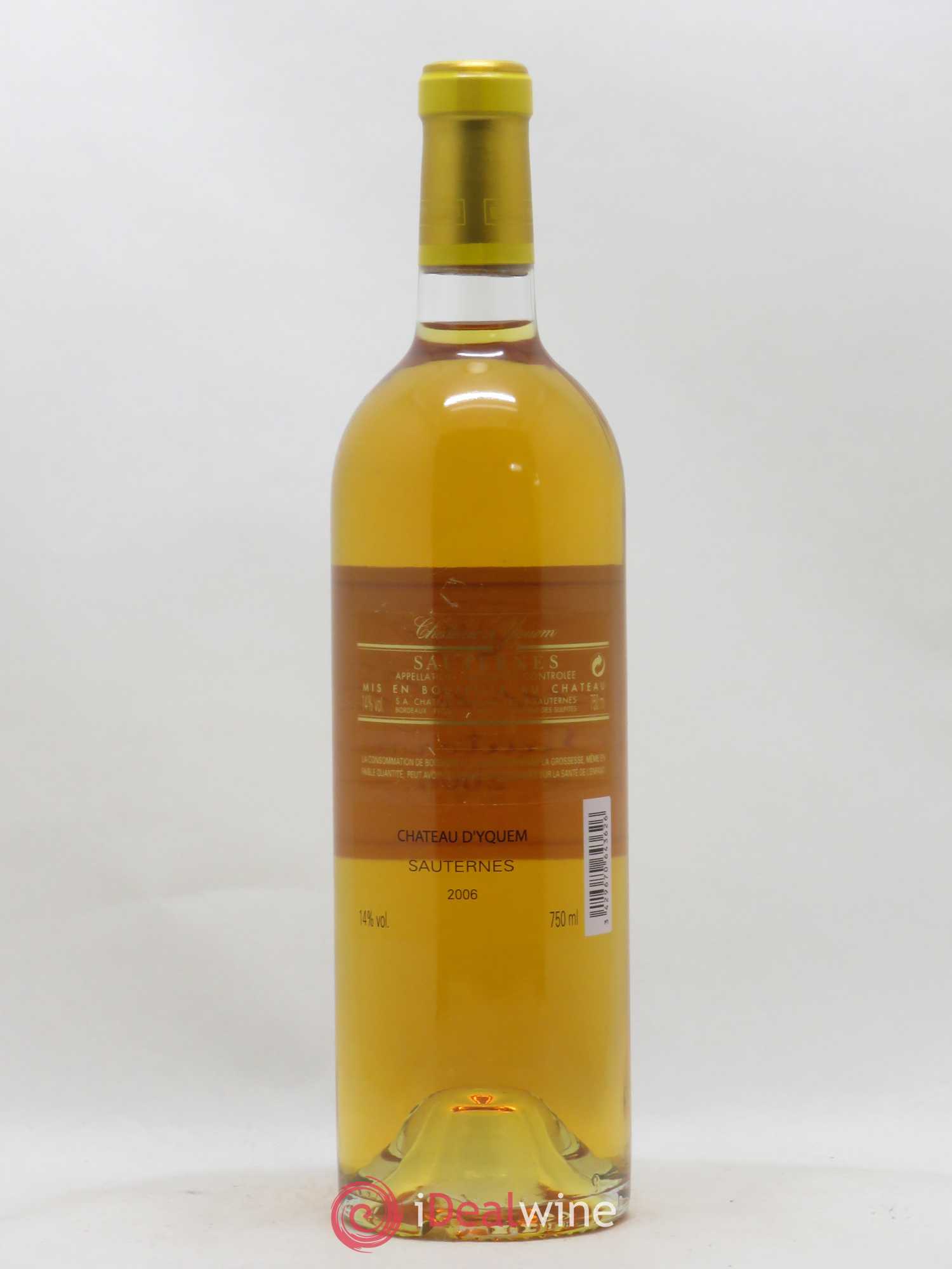 Château d' Yquem 1er Cru Classé Supérieur 2006 - Lotto di 1 bottiglia - 1