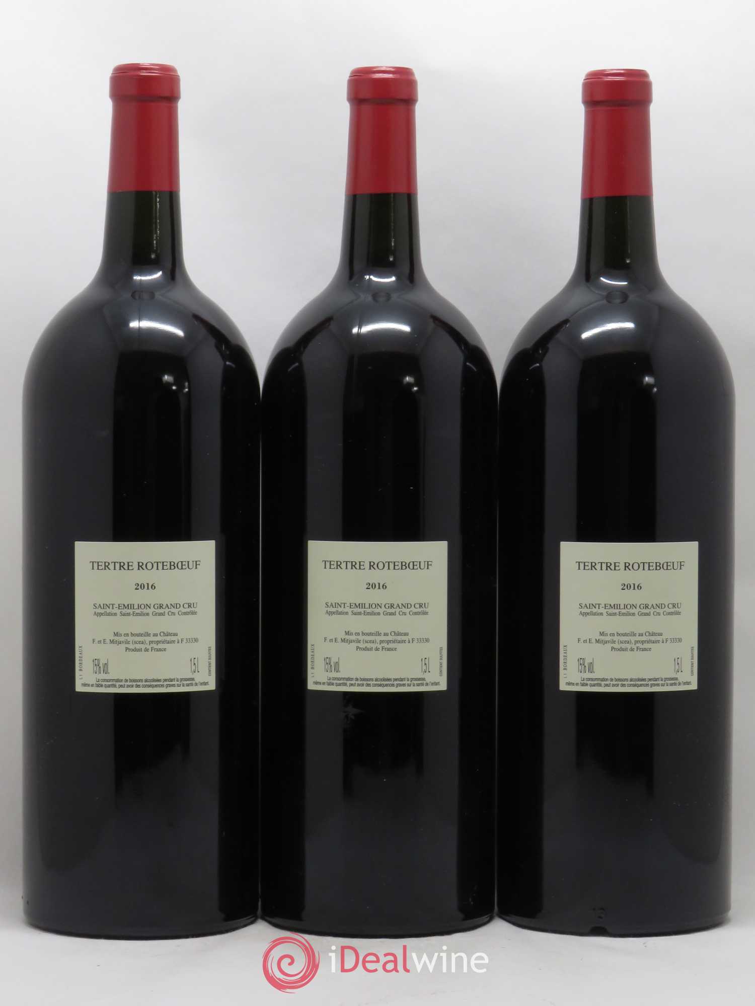 Château Tertre Roteboeuf 2016 - Posten von 3 Magnum - 1