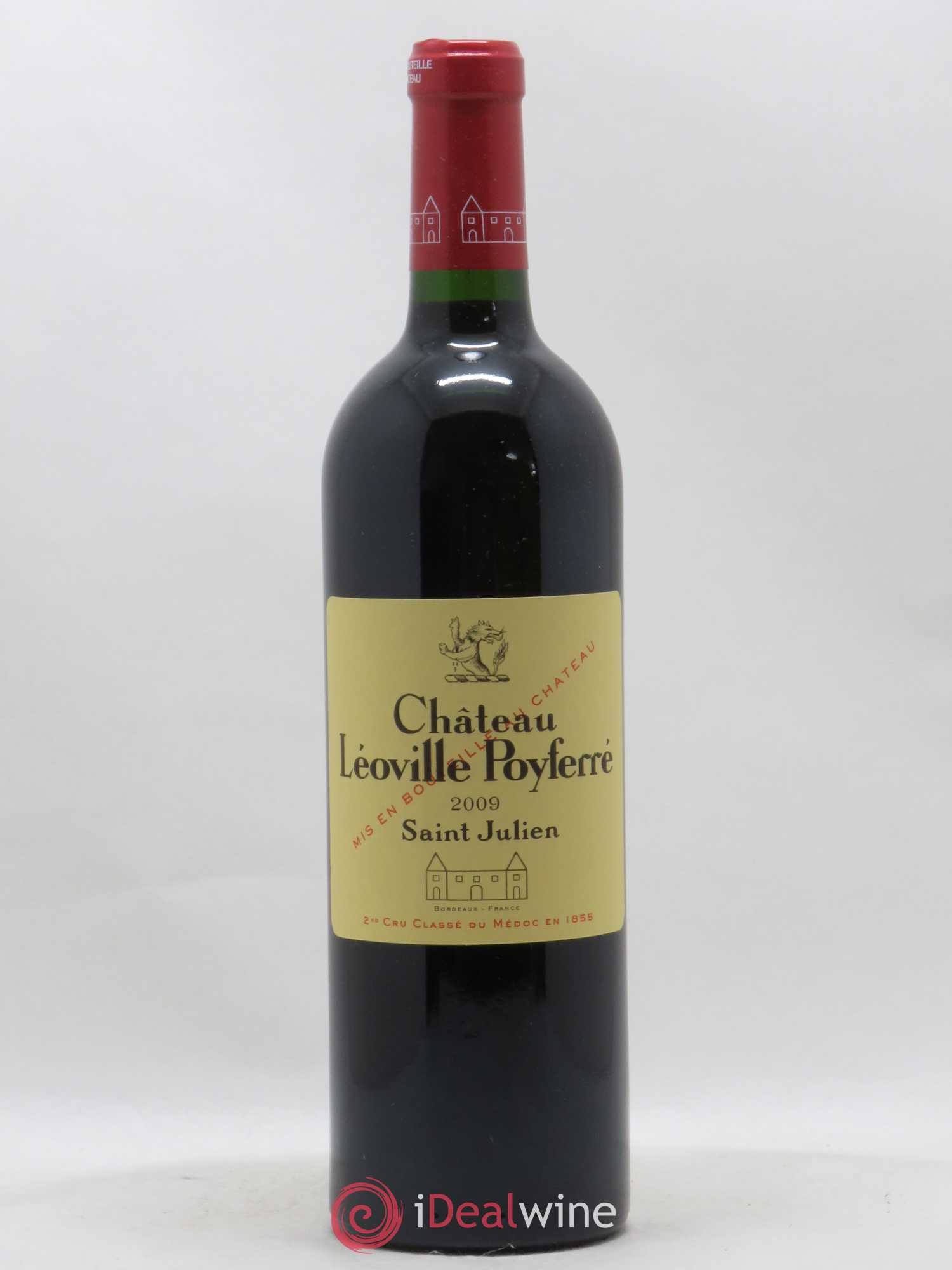 Château Léoville Poyferré 2ème Grand Cru Classé 2009 - Lot de 1 bouteille - 0