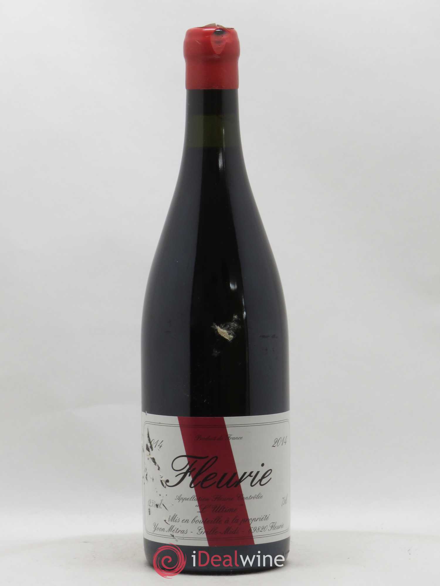 Fleurie l'Ultime Yvon Métras 2014 - Lot de 1 bouteille - 0