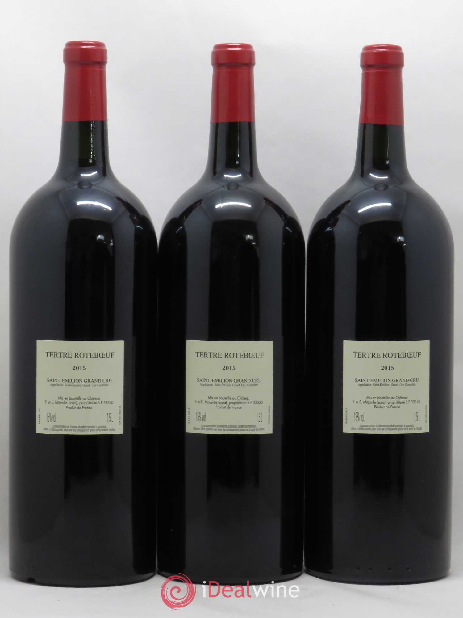Château Tertre Roteboeuf 2015 - Lot de 3 magnums - 1