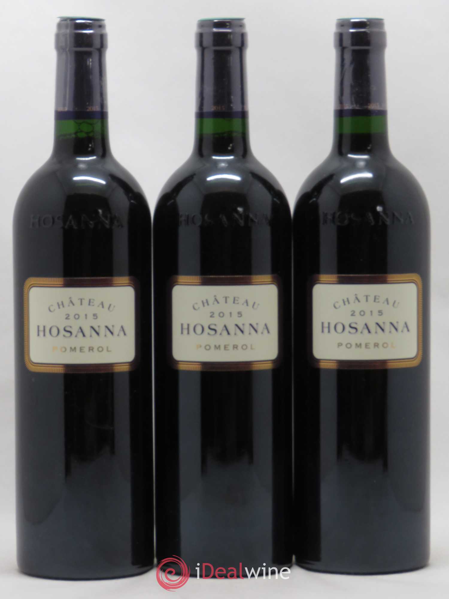 Château Hosanna 2015 - Lot de 3 bouteilles - 0