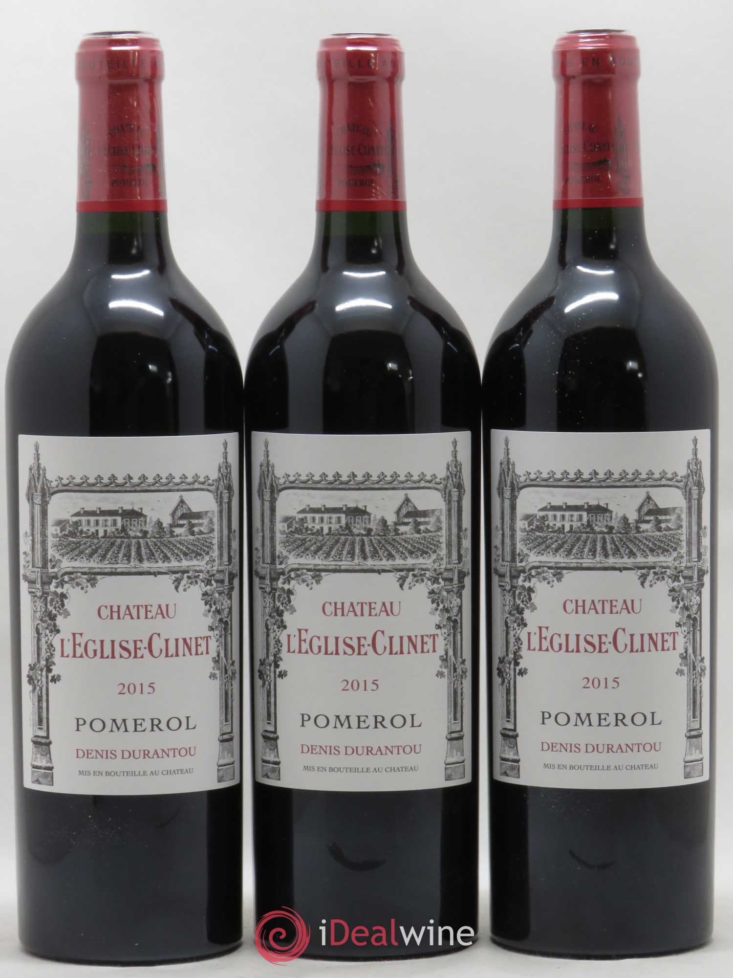 Château l' Église Clinet 2015 - Lot de 3 bouteilles - 0