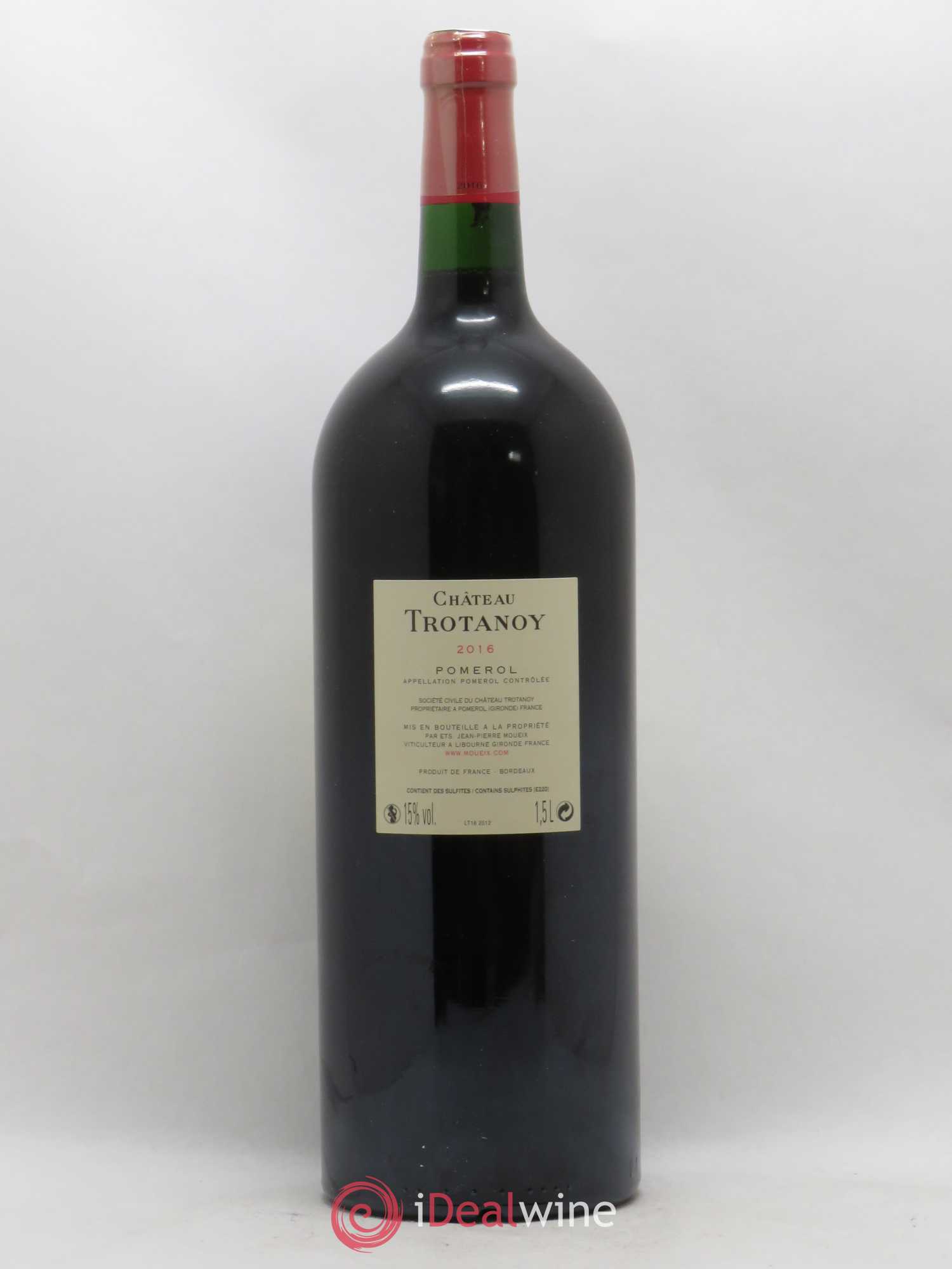 Château Trotanoy 2016 - Lot de 1 magnum - 1
