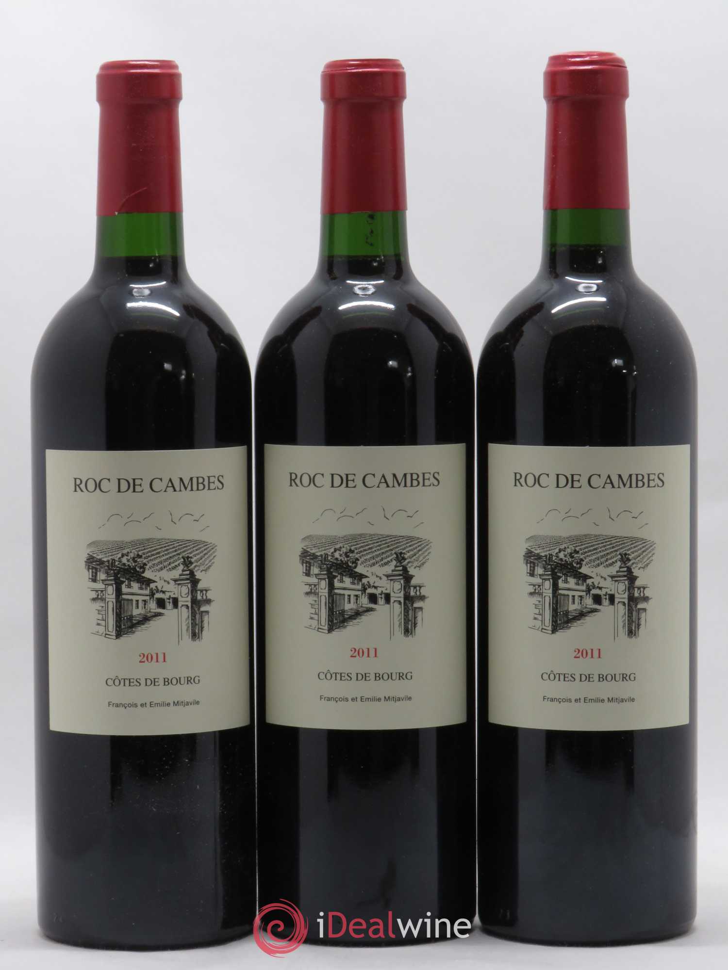 Roc de Cambes 2011 - Lot of 6 bottles - 1