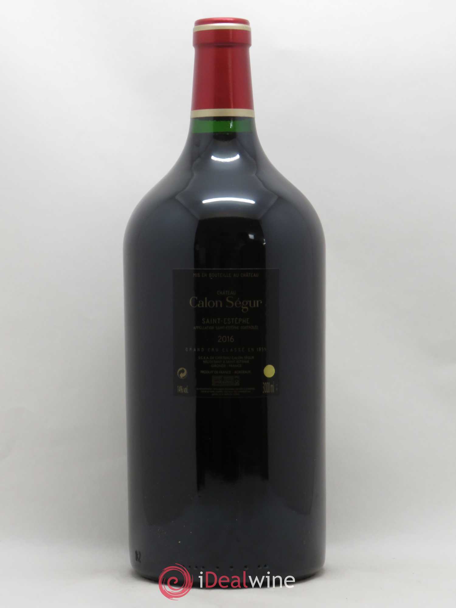 Château Calon Ségur 3ème Grand Cru Classé 2016 - Lot de 1 double magnum - 1