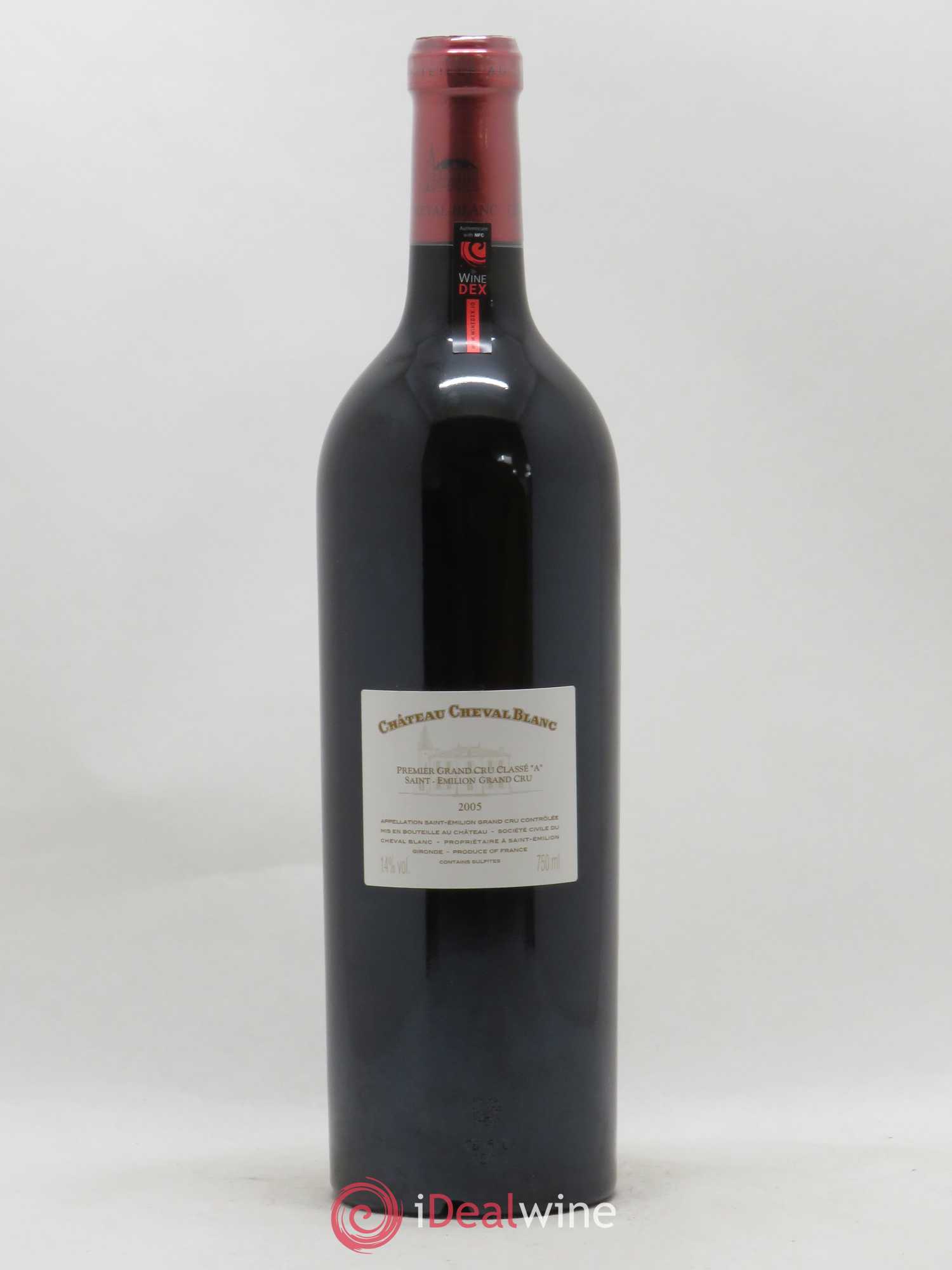 Château Cheval Blanc 1er Grand Cru Classé A 2005 - Lot de 1 bouteille - 1