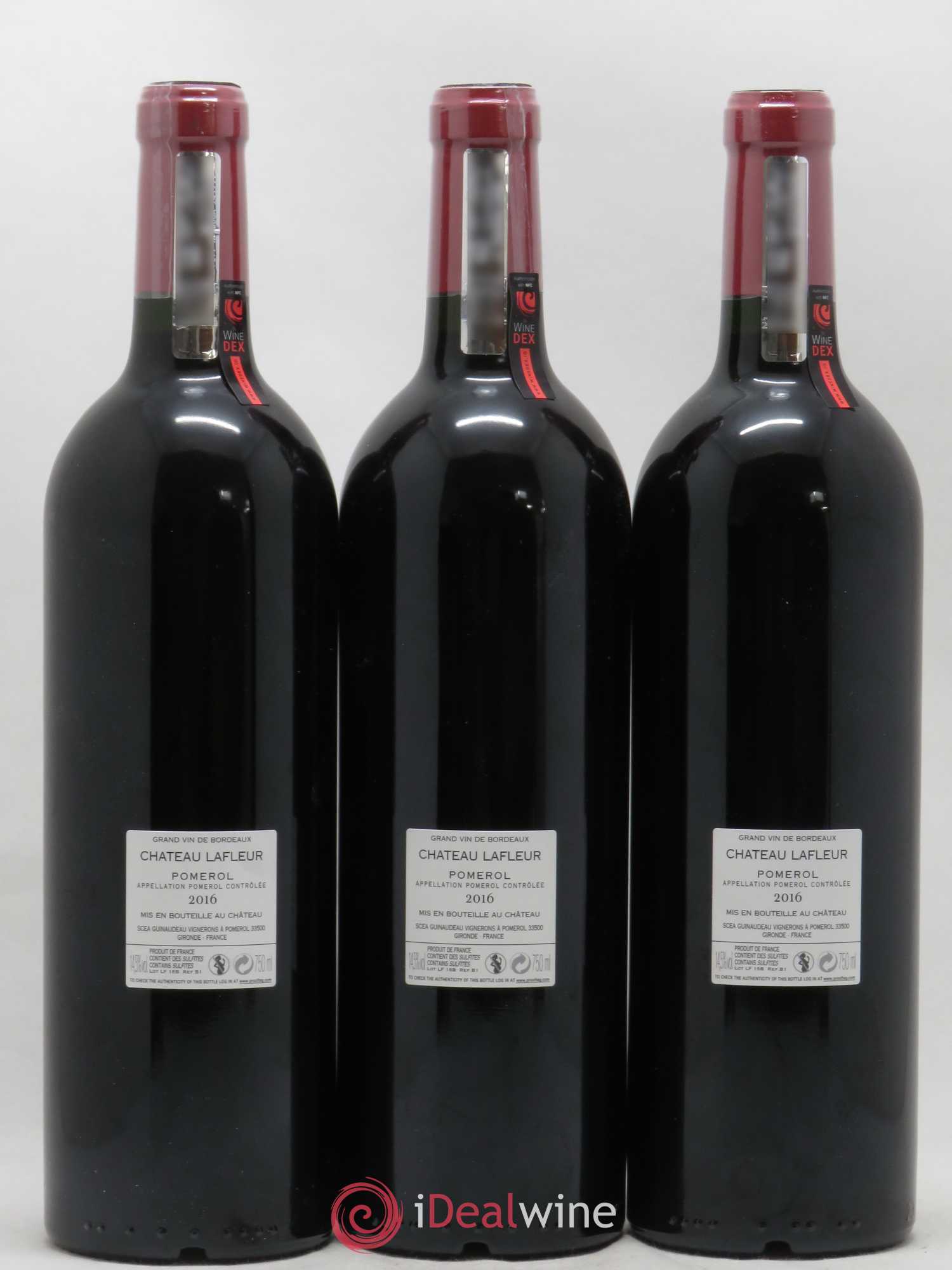 Château Lafleur 2016 - Lot de 3 bouteilles - 1