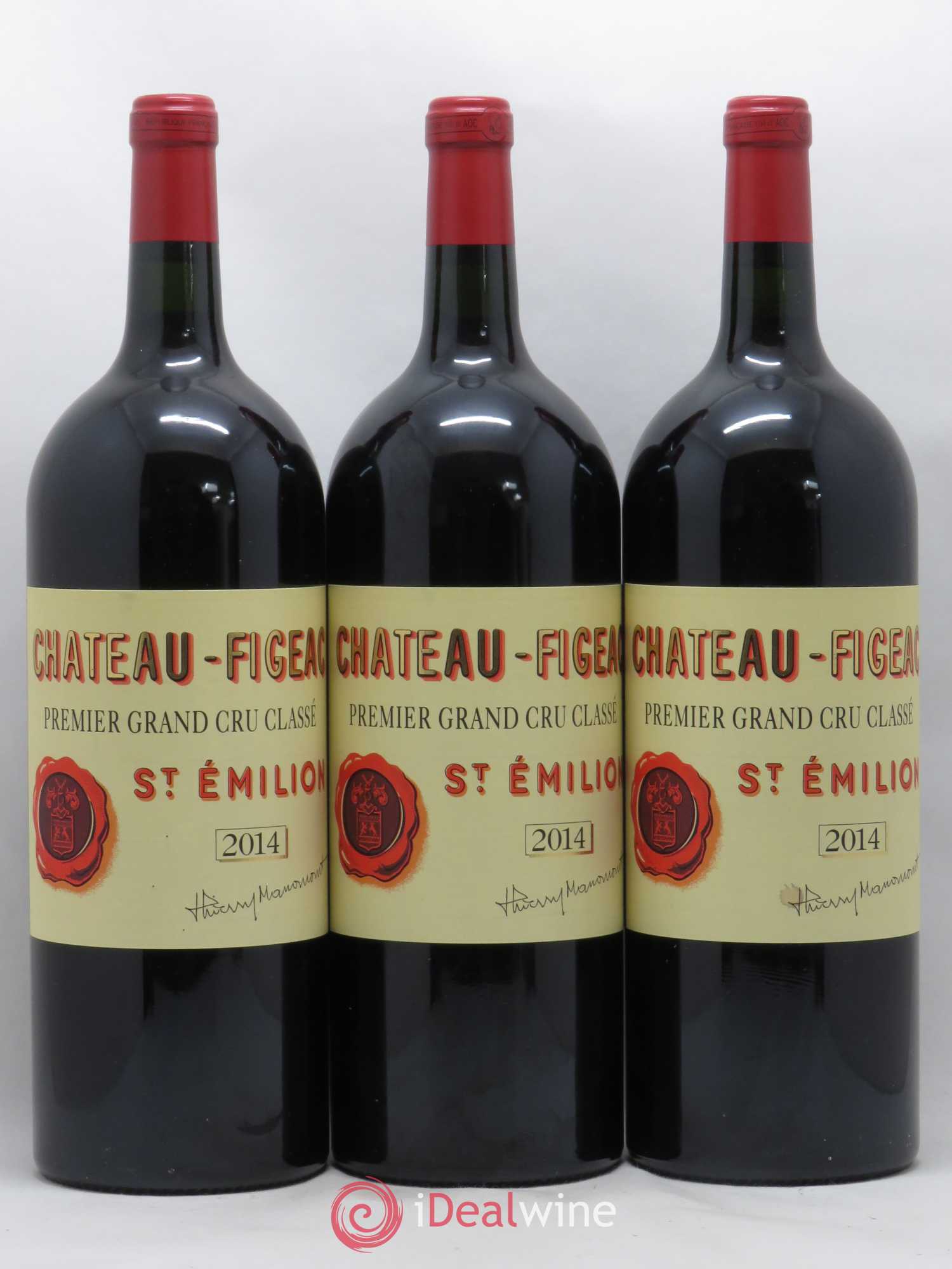 Château Figeac 1er Grand Cru Classé A 2014 - Lot de 3 magnums - 0