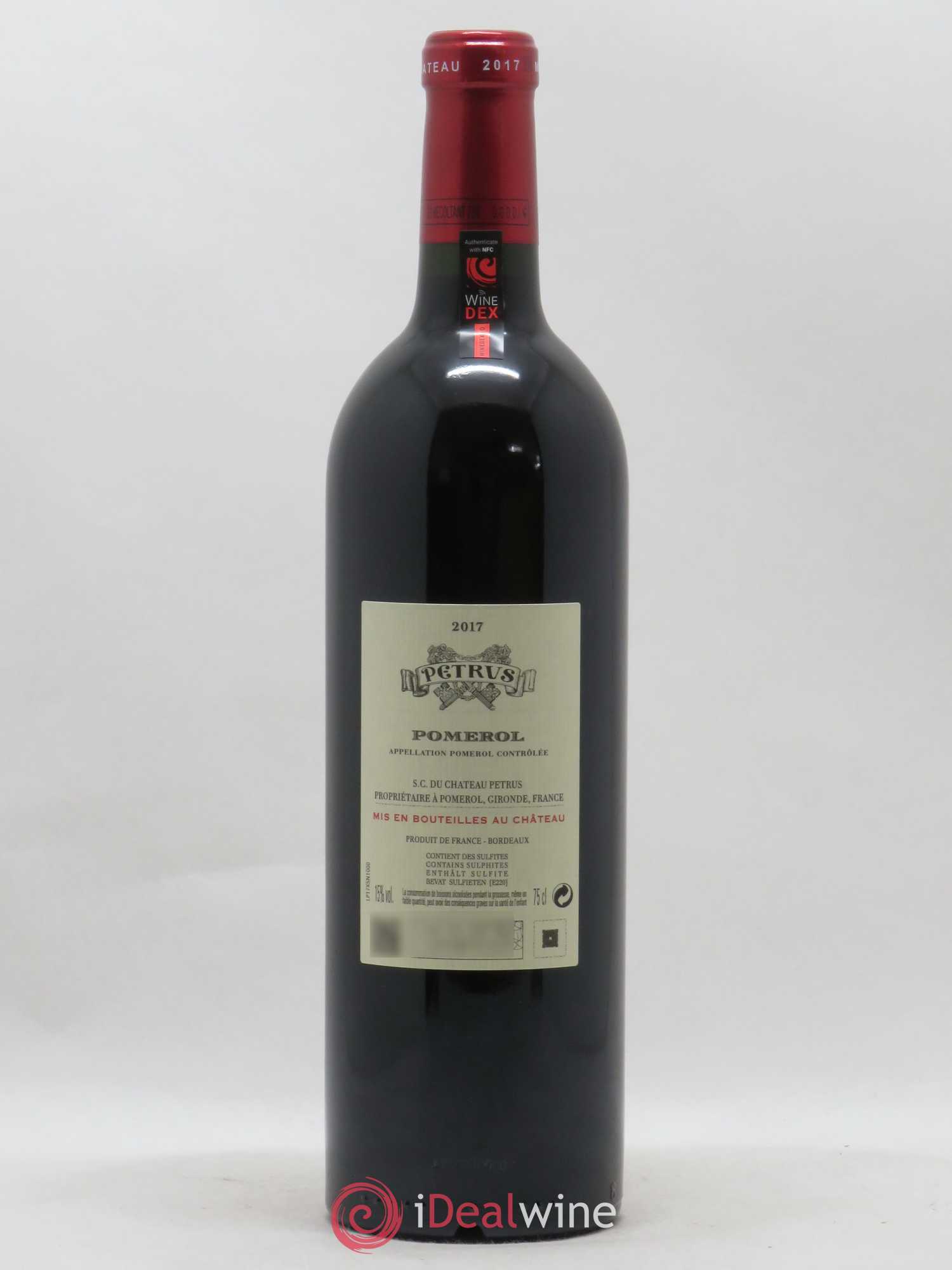 Petrus 2017 - Lot de 1 bouteille - 1