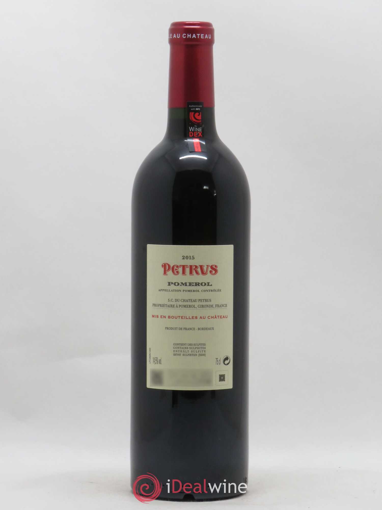 Petrus 2015 - Lot de 1 bouteille - 1