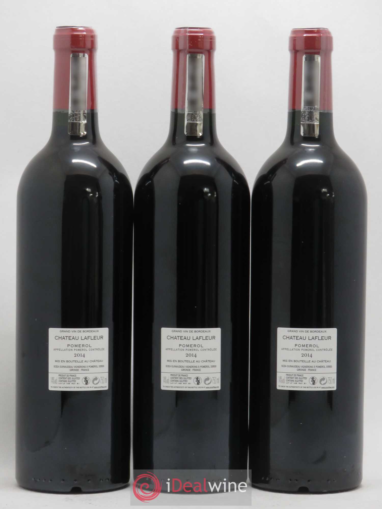 Château Lafleur 2014 - Lot de 3 bouteilles - 1