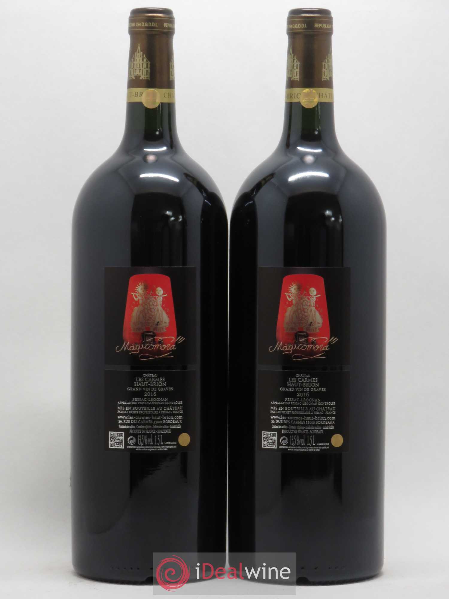 Château Les Carmes Haut-Brion 2016 - Lot de 2 magnums - 1