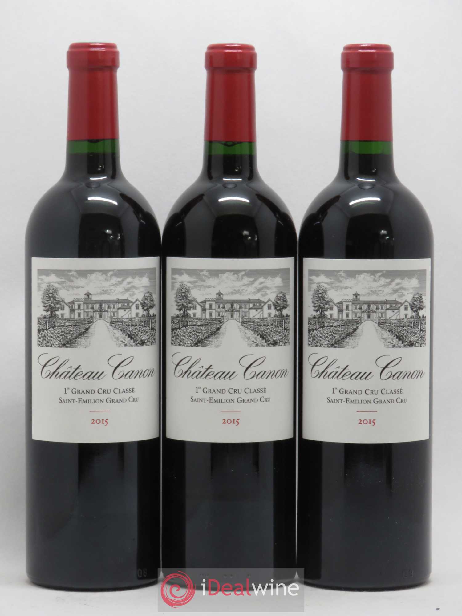 Château Canon 1er Grand Cru Classé B 2015 - Lot de 6 bouteilles - 3