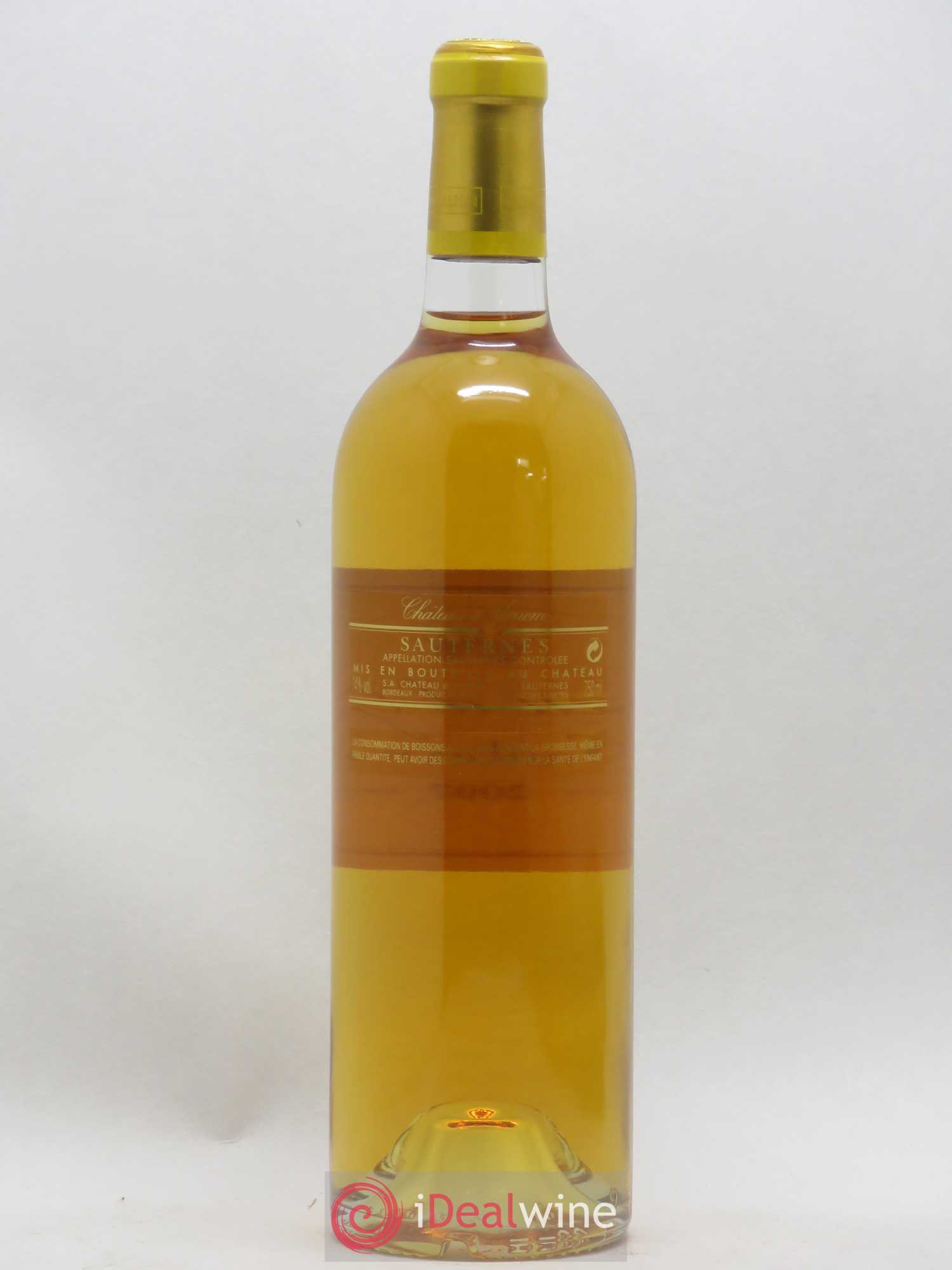 Château d' Yquem 1er Cru Classé Supérieur 2007 - Lotto di 1 bottiglia - 1