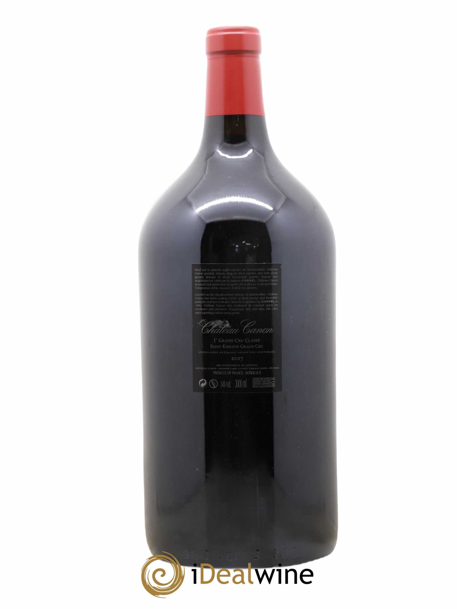 Château Canon 1er Grand Cru Classé B 2017 - Lot de 1 double magnum - 2