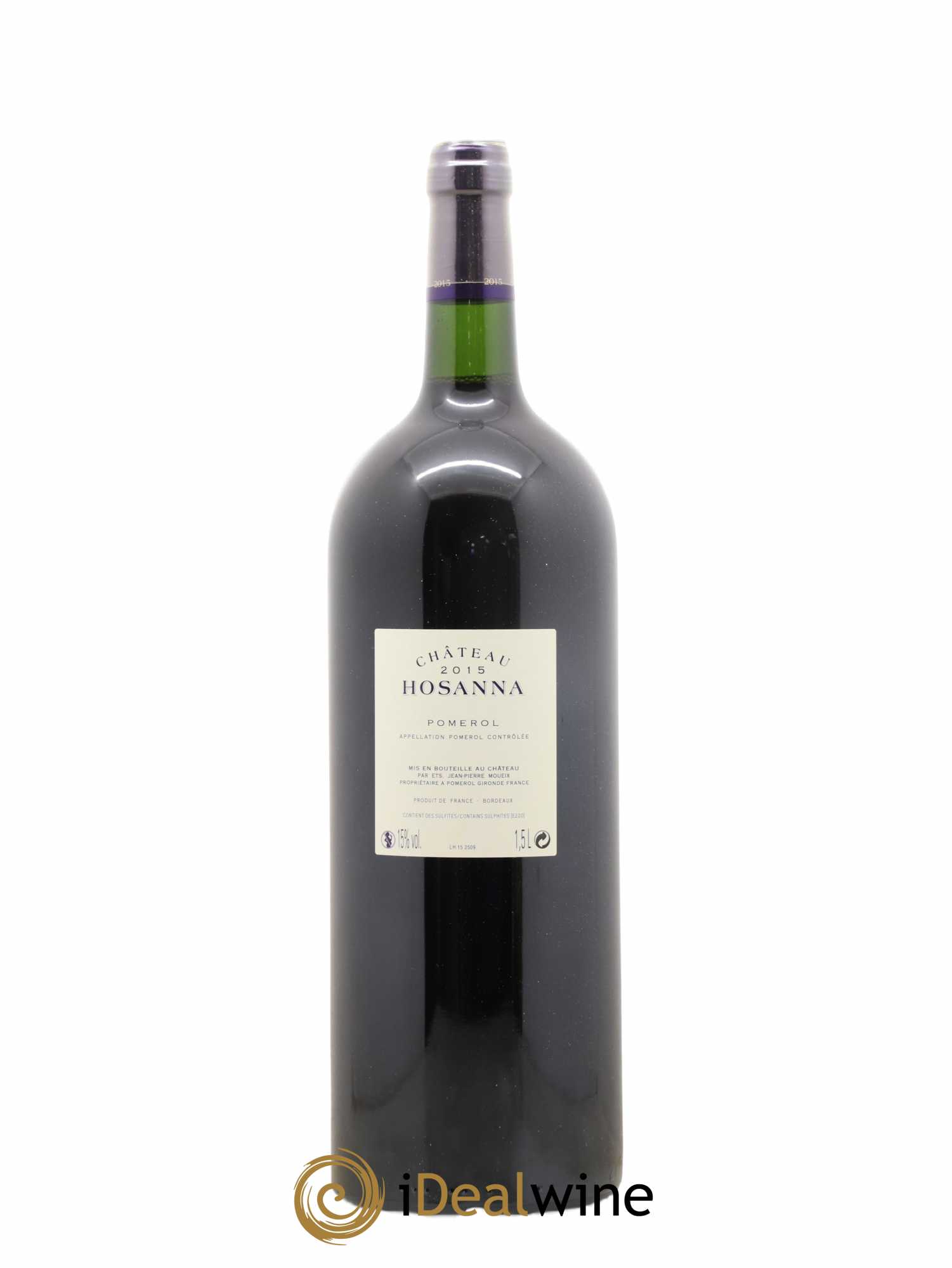 Château Hosanna 2015 - Lot de 1 magnum - 2
