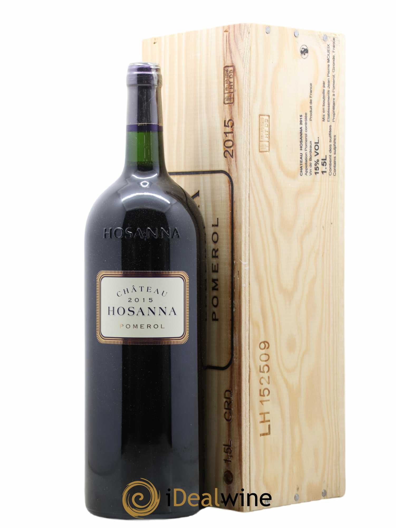 Château Hosanna 2015 - Lot de 1 magnum - 0