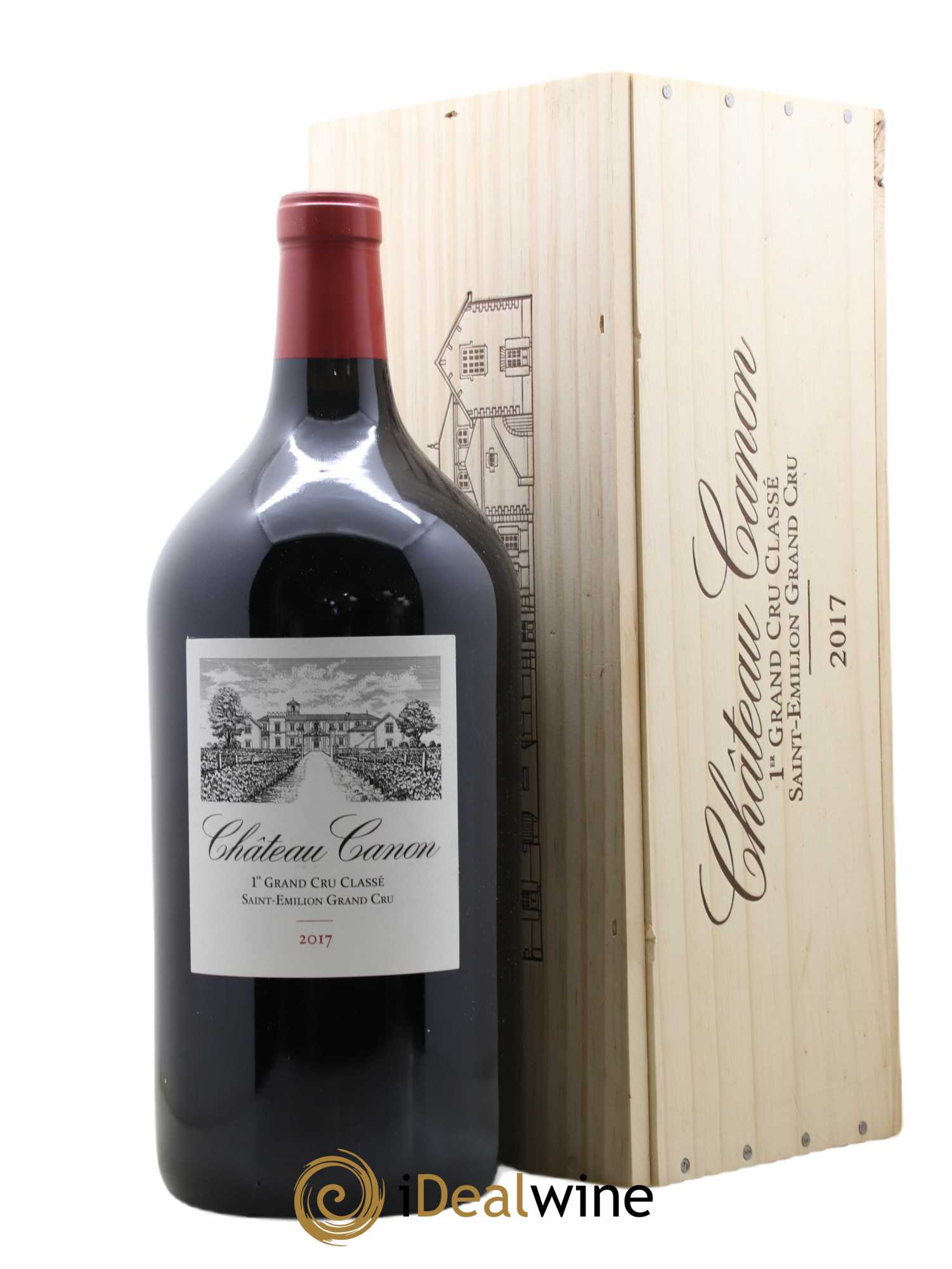 Château Canon 1er Grand Cru Classé B 2017 - Lot de 1 double magnum - 0