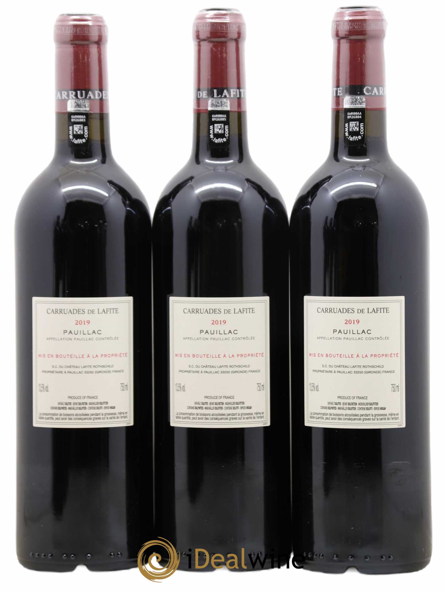 Carruades de Lafite Rothschild Second Vin 2019 - Posten von 6 Flaschen - 4