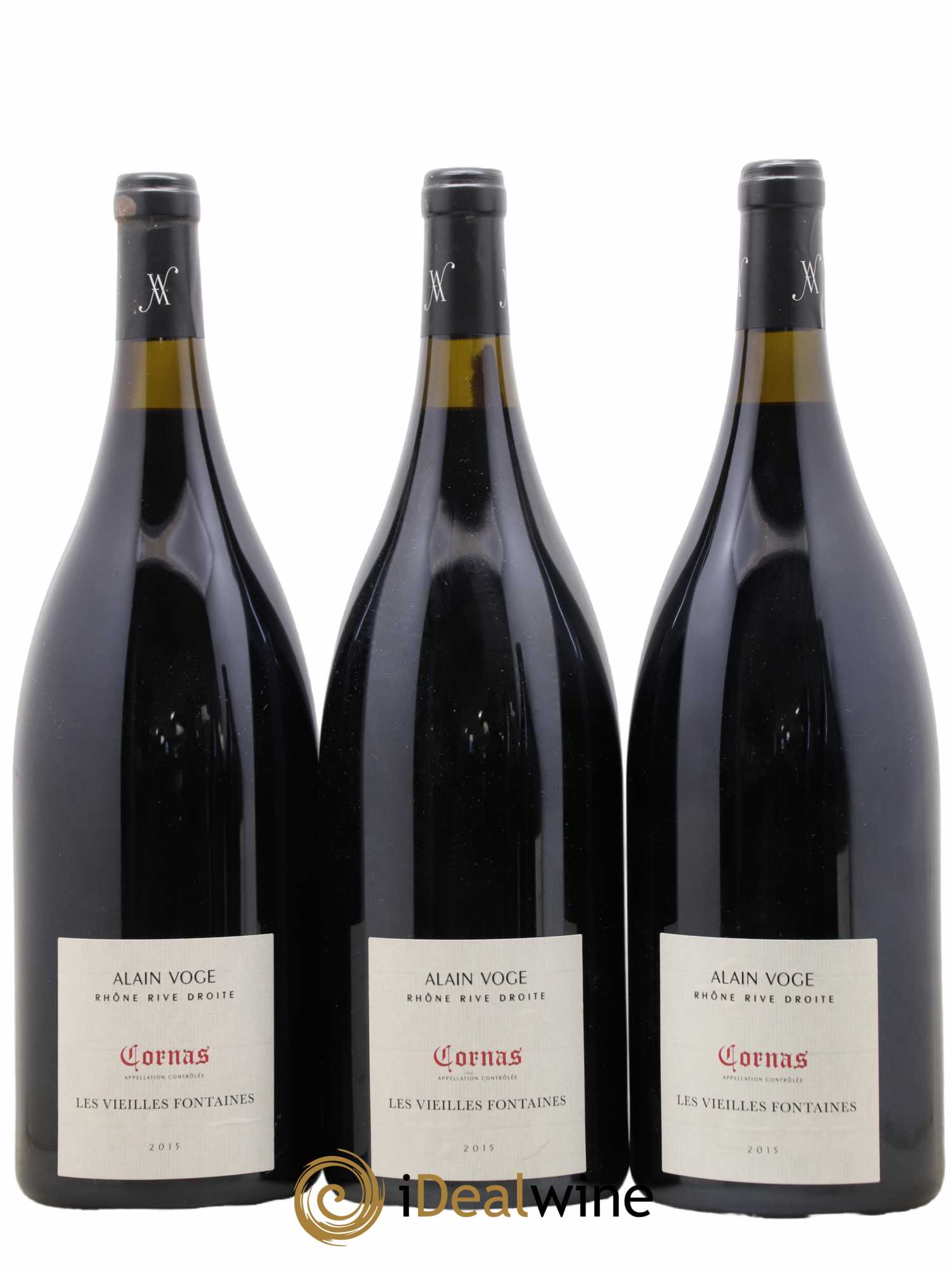 Cornas Les Vieilles Fontaines Alain Voge (Domaine) 2015 - Lot de 3 magnums - 0
