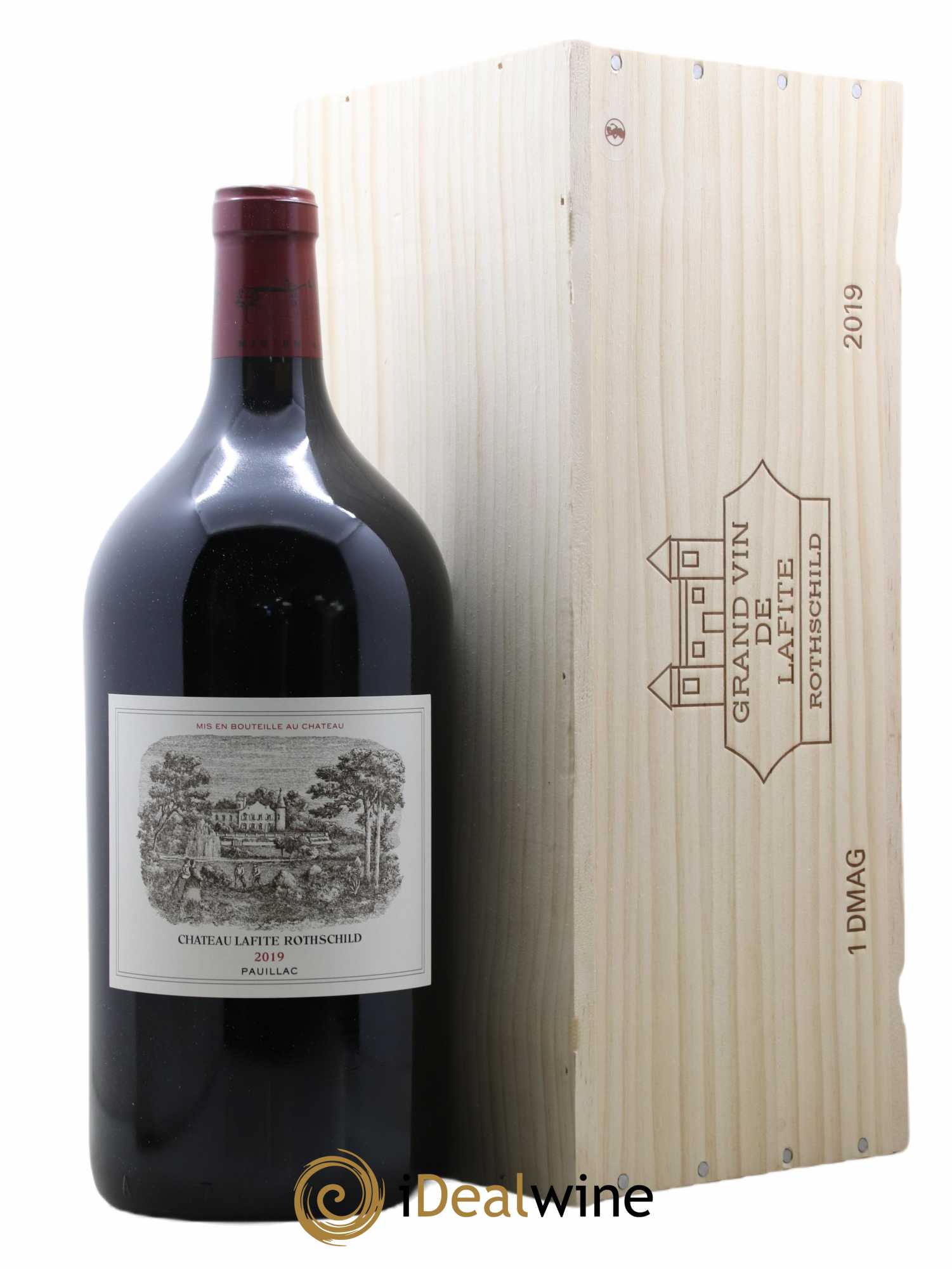 Château Lafite Rothschild 1er Grand Cru Classé 2019 - Lot de 1 double magnum - 0