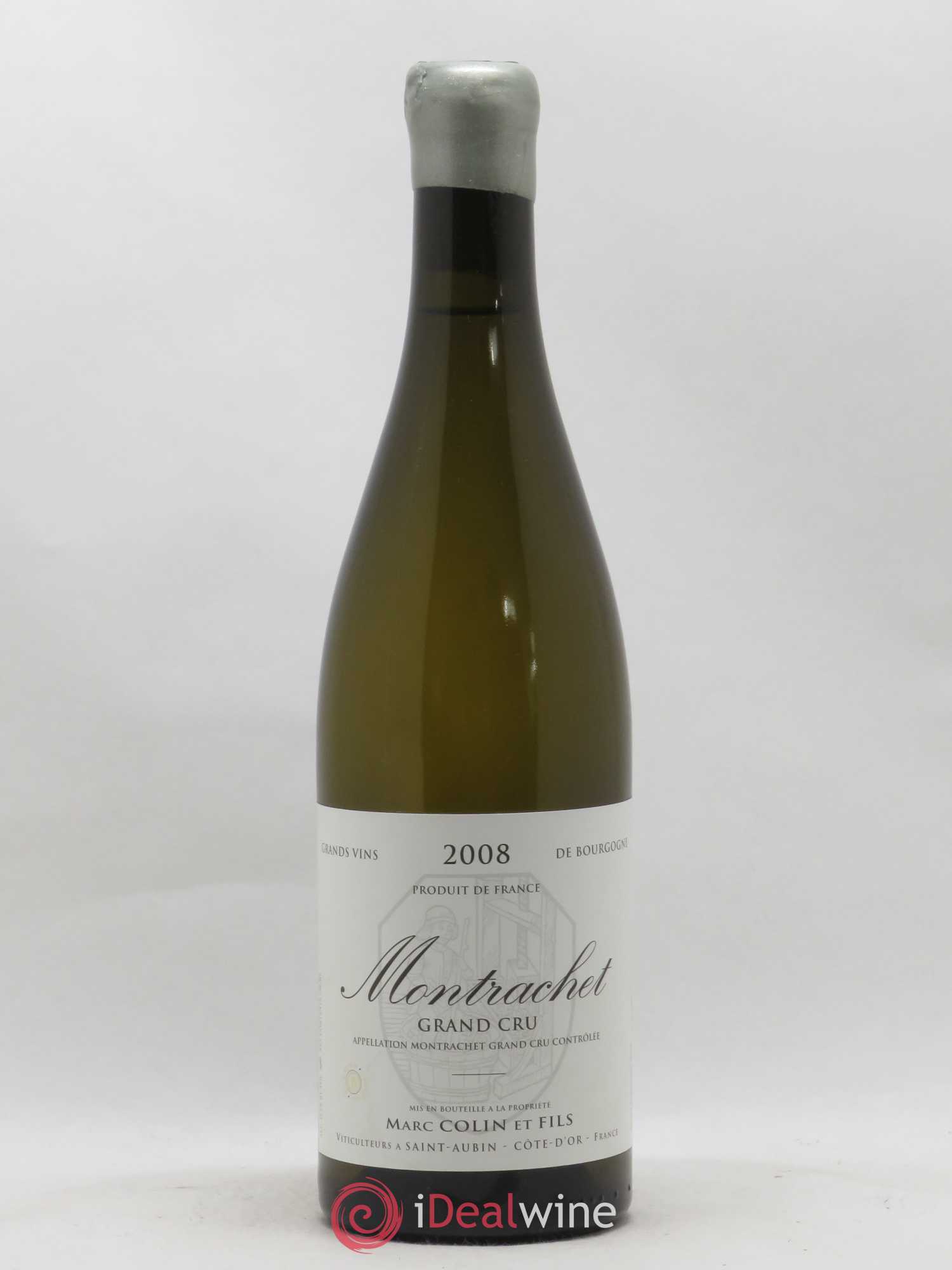 Montrachet Grand Cru Marc Colin & Fils 2008 - Lot de 1 bouteille - 0